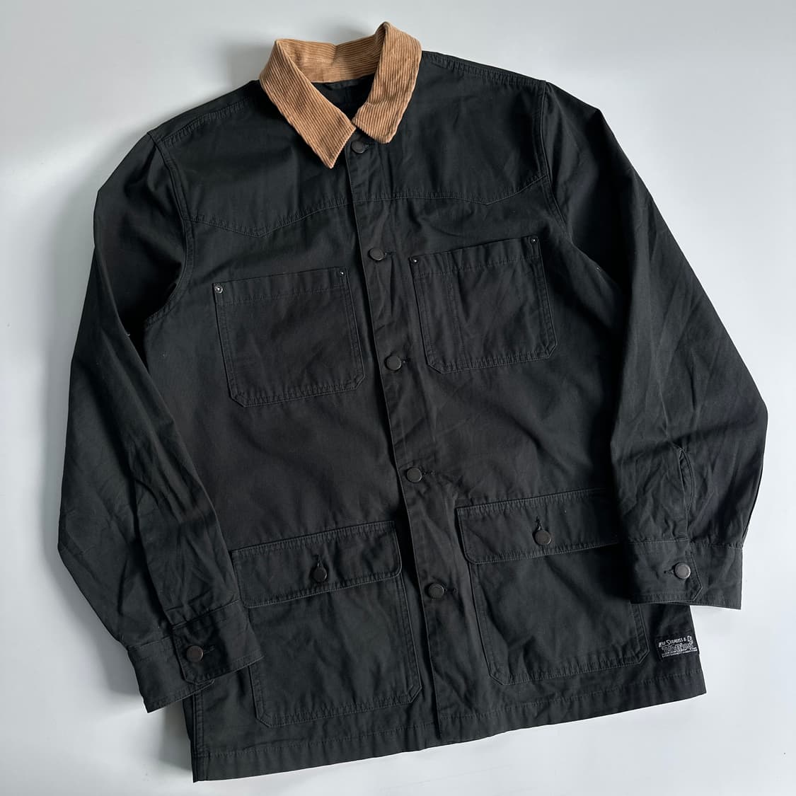 Levi's 리바이스 블랙 코듀로이 초어 자켓 상품이미지1