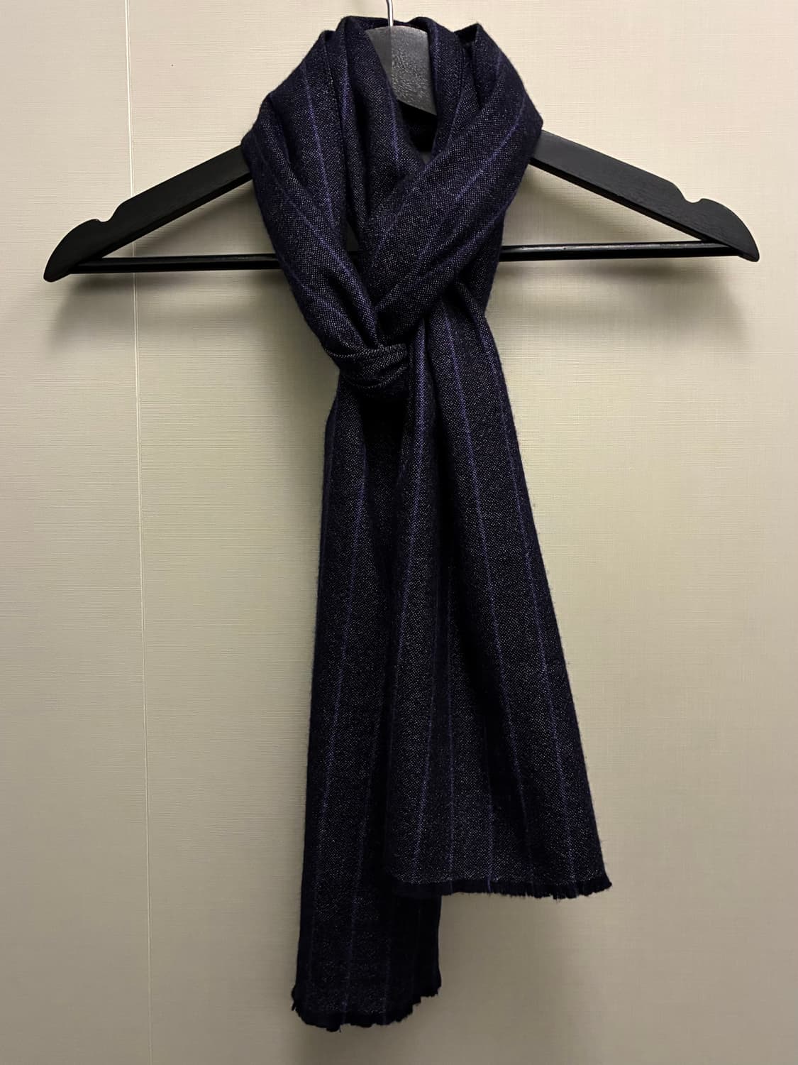 Pal Zileri 빨질레리 캐시미어 울 스트라이프 스카프 머플러 상품이미지6