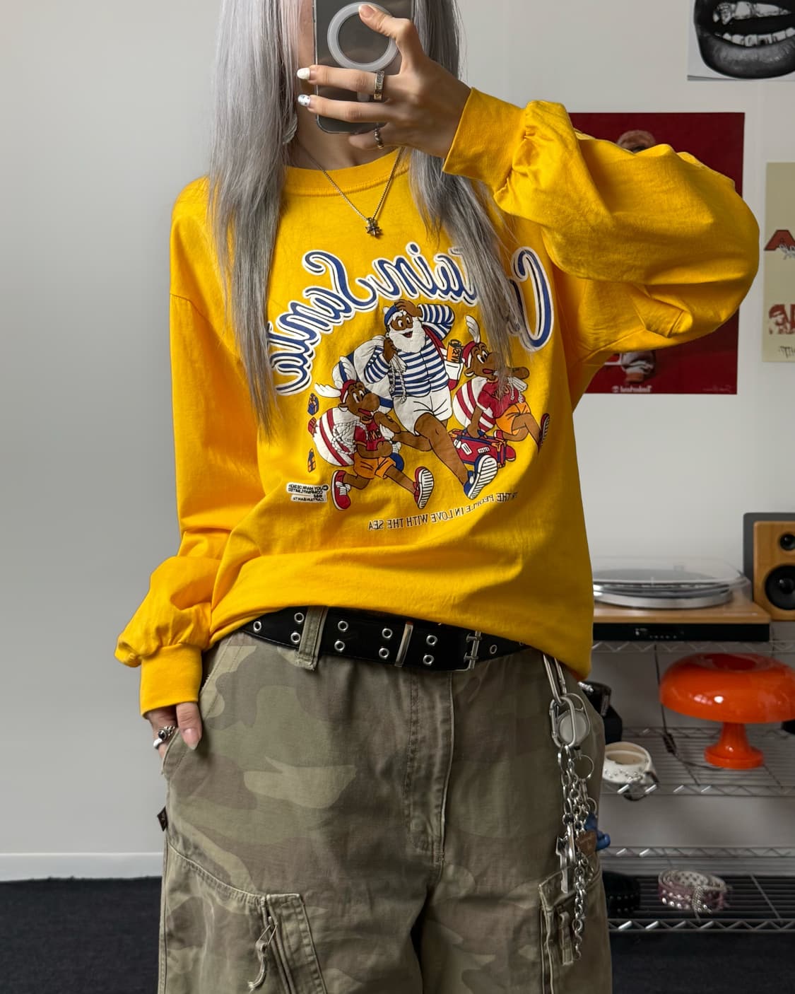 캡틴산타 00s 그래픽 롱슬리브 상품이미지1