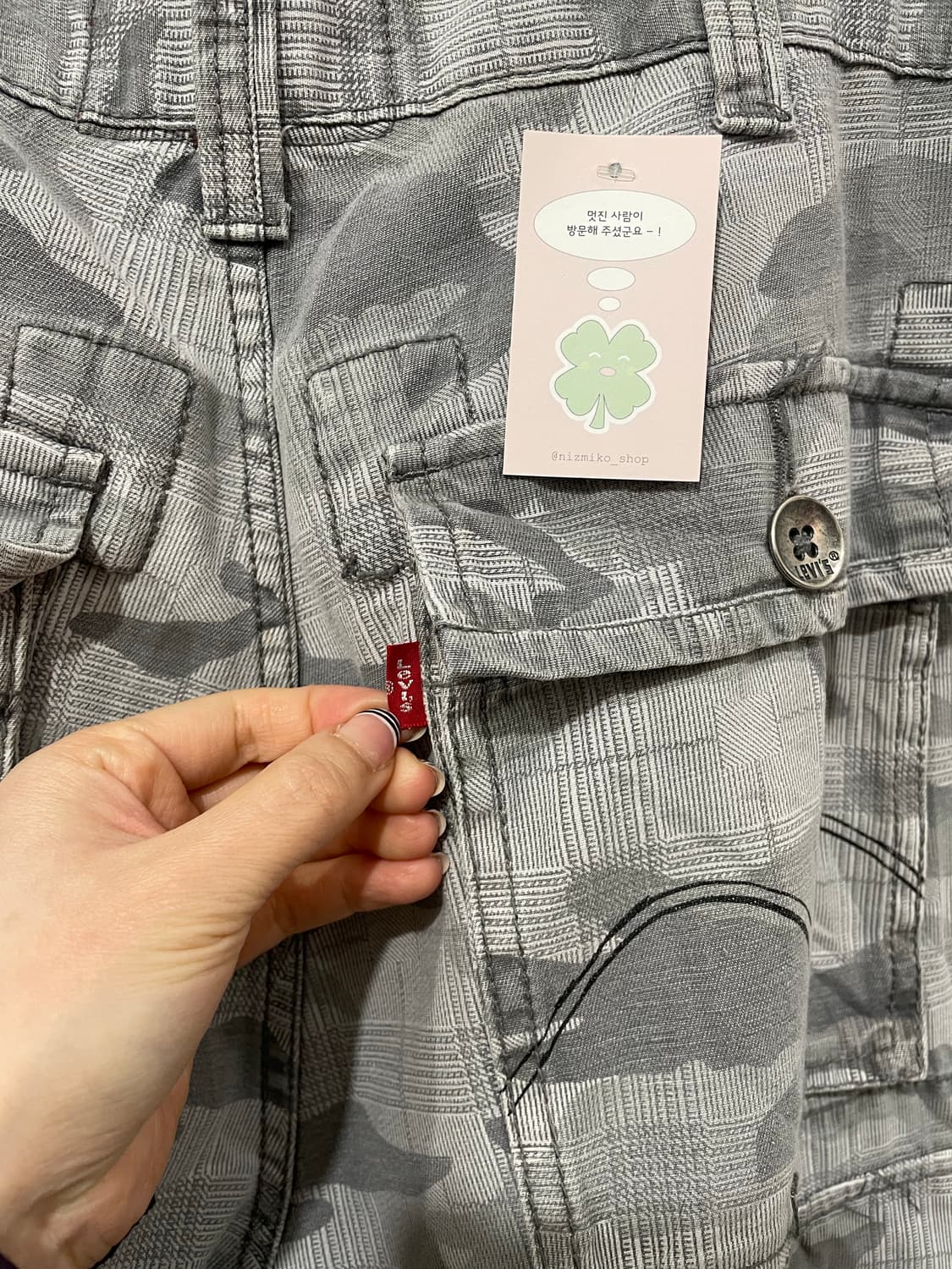 levi's camo bermuda shorts 상품이미지9