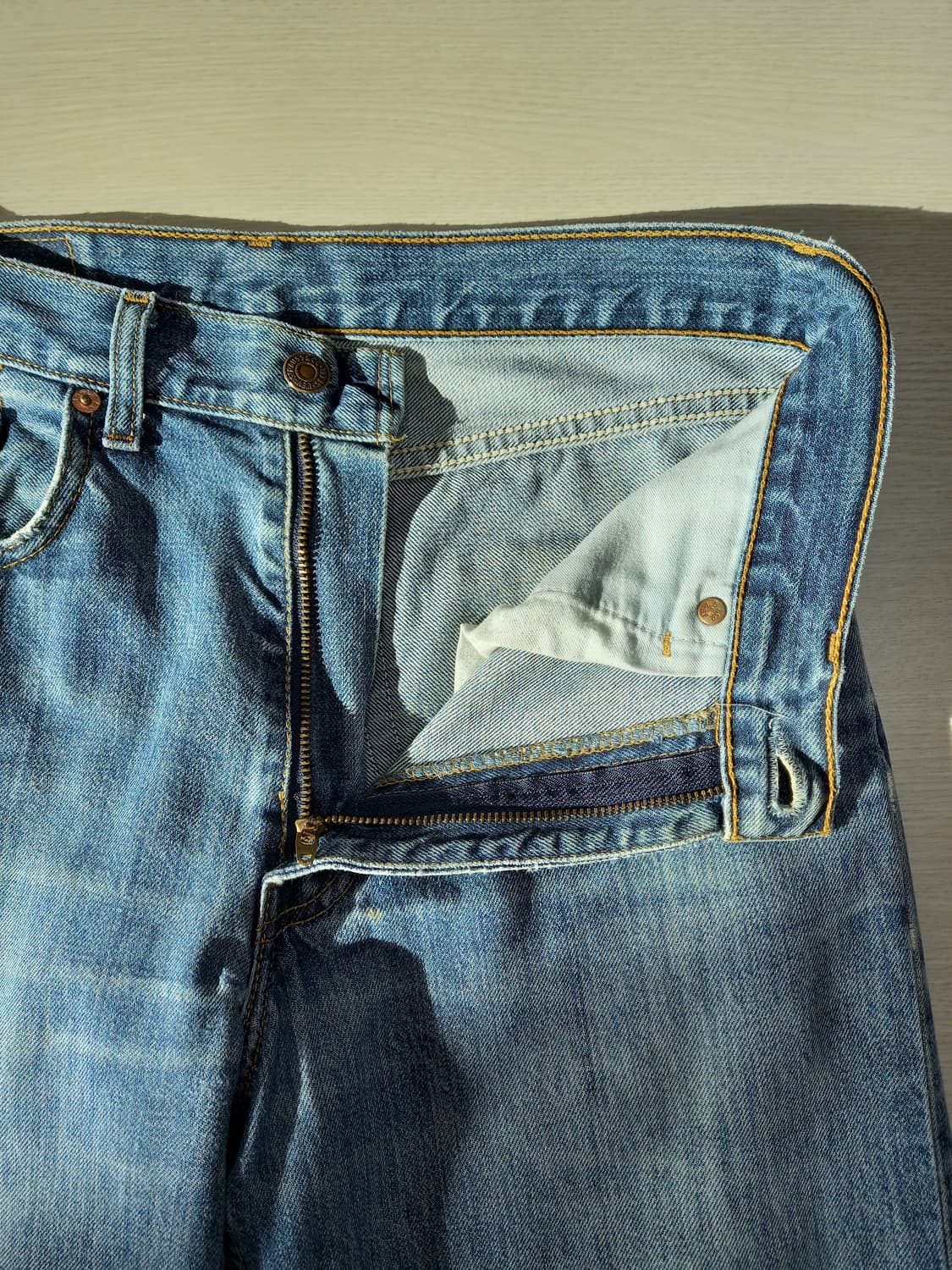 30 90's 리바이스508 Phillipine 세미와이드진 30-140 상품이미지7