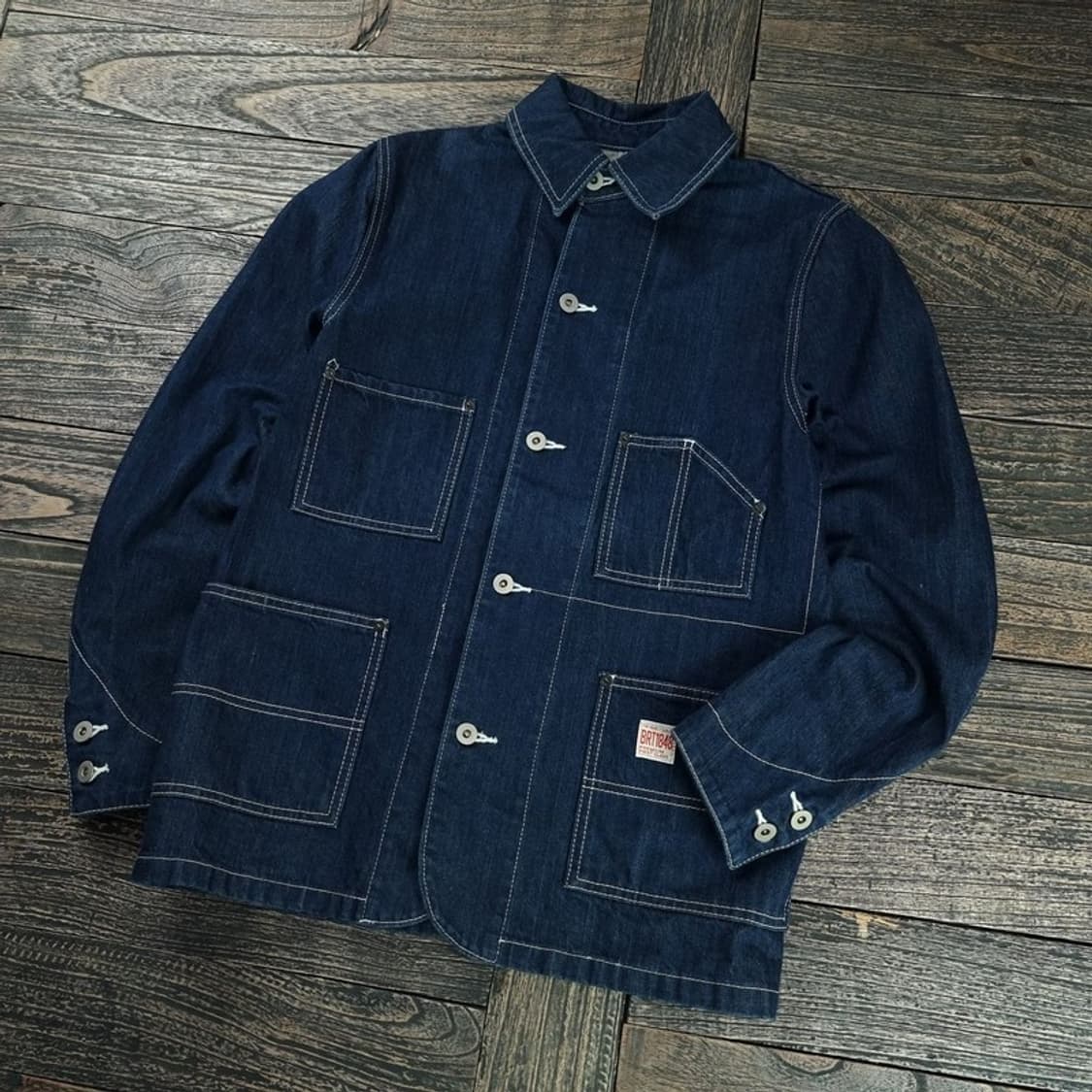 [빈티지] 데님 워크 자켓 청자켓 M18276 상품이미지1