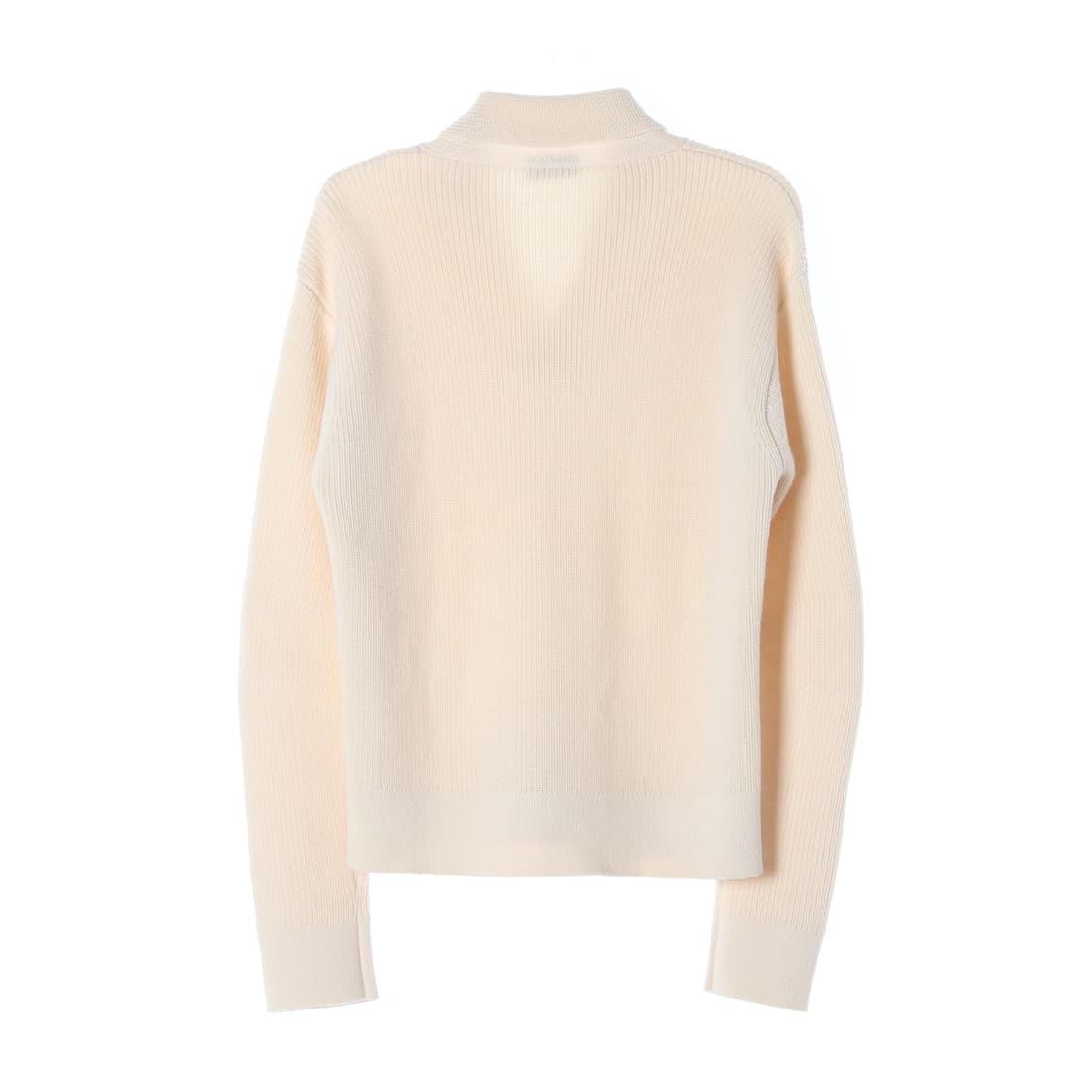 르메르 울100% 크림 아이보리 숄카라 브이넥 니트 스웨터 상품이미지2