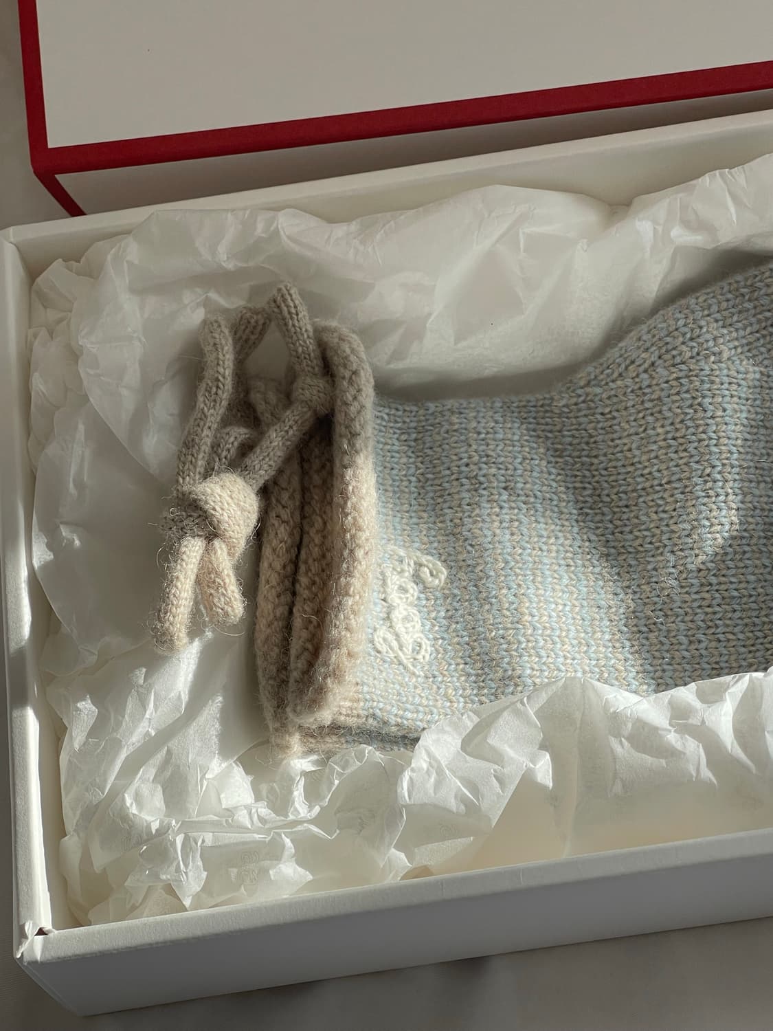 haag stripe gloves 새상품 상품이미지3