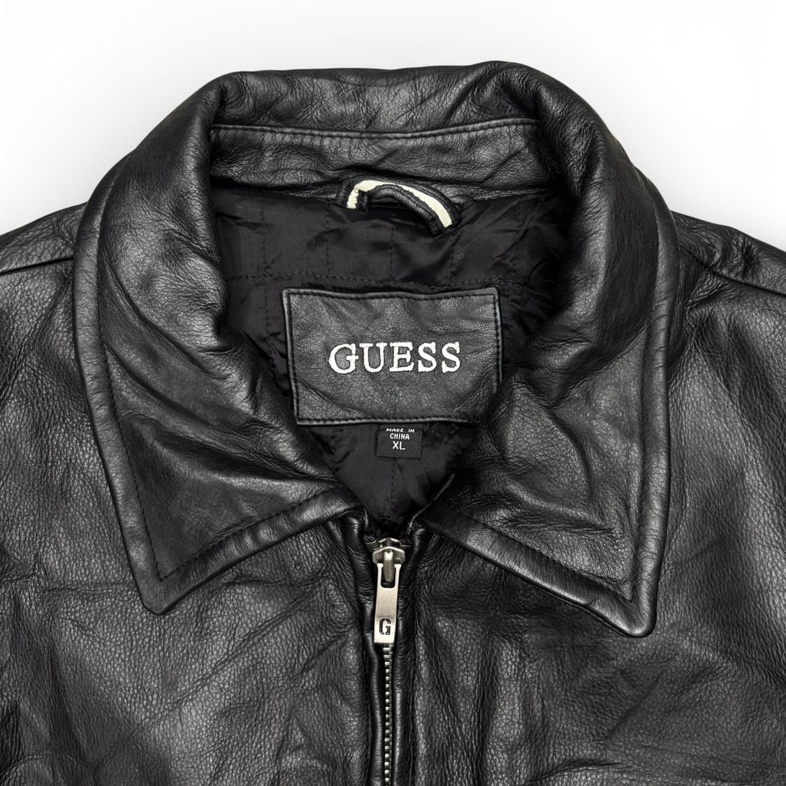 90's 게스 레더 자켓90's 게스 레더 자켓 상품이미지3