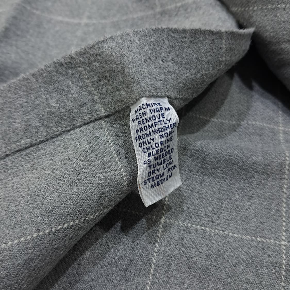 CL065 폴로 코튼 블레어 윈도우페인 그레이 셔츠 상품이미지5