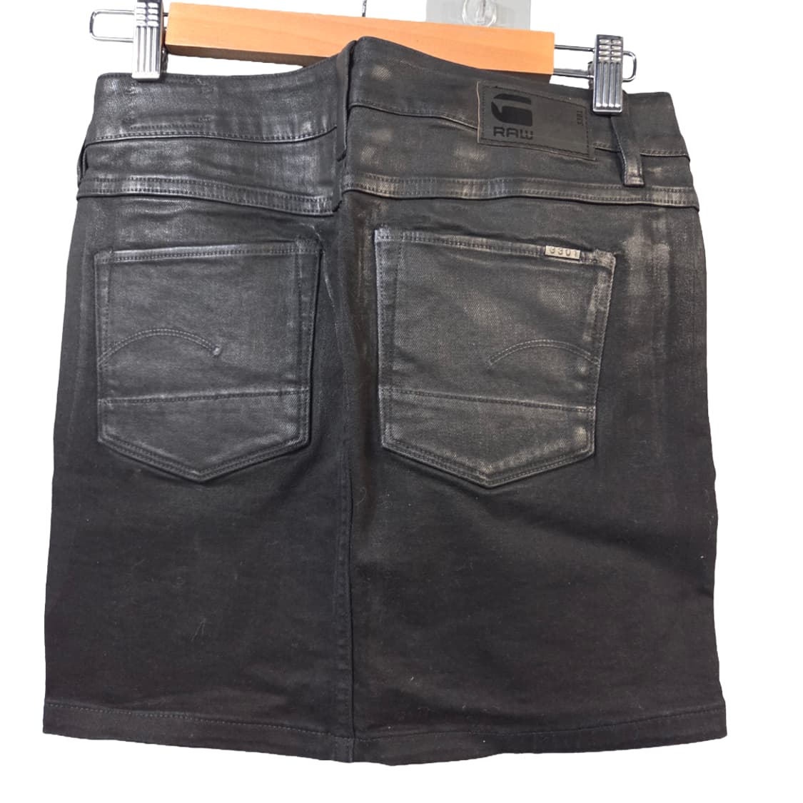 G-Star Raw 3301 블랙 데님 미니스커트(W26) 상품이미지2