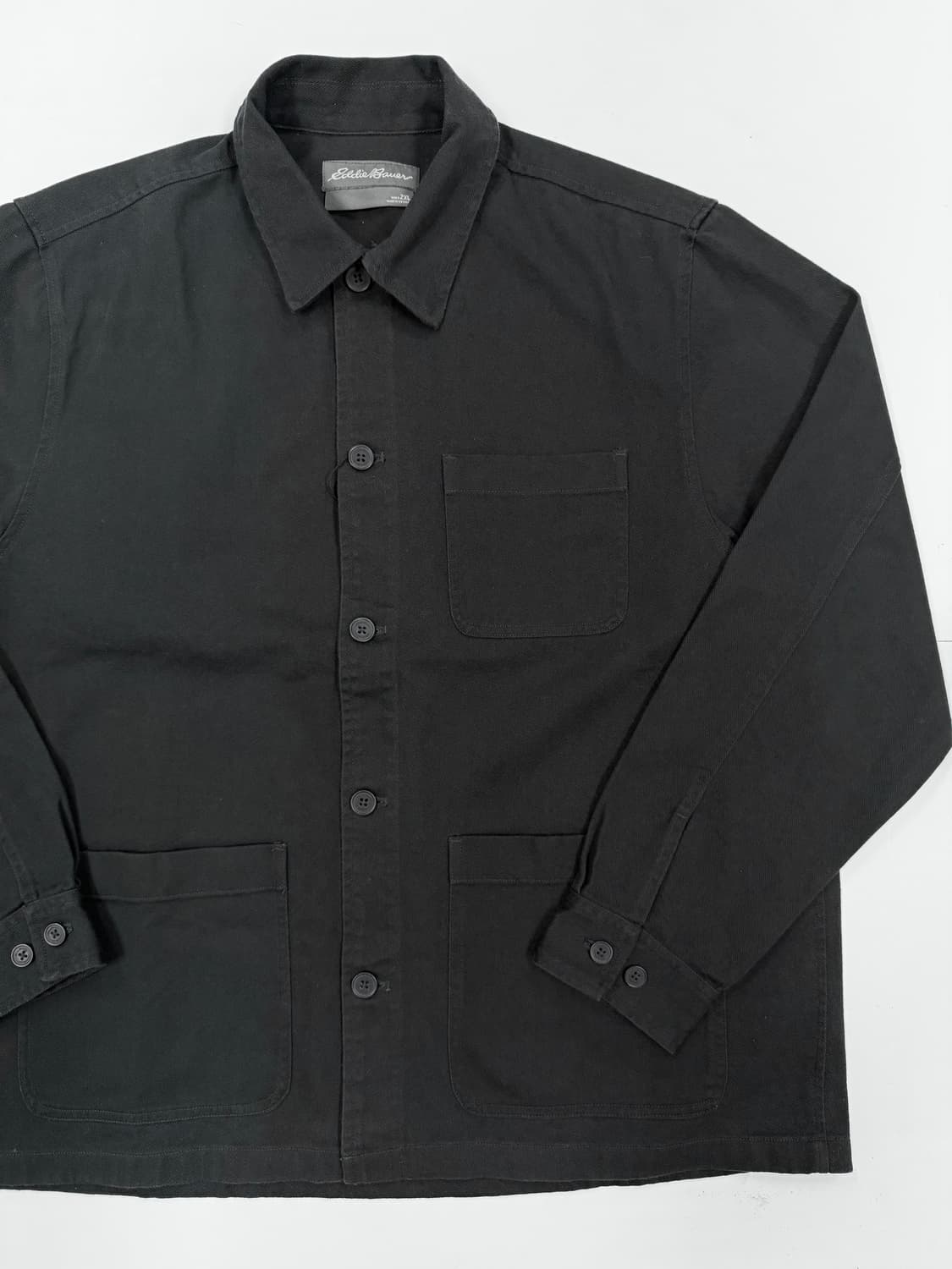 Eddie Bauer 블랙 코튼 워크 자켓 상품이미지2