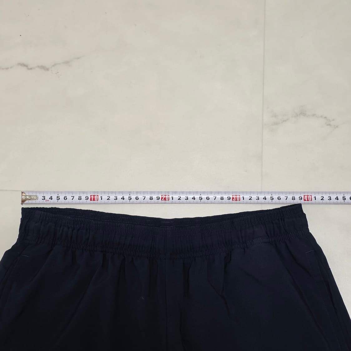 XL 아디다스 와이드 우븐 반바지 다크네이비 상품이미지6