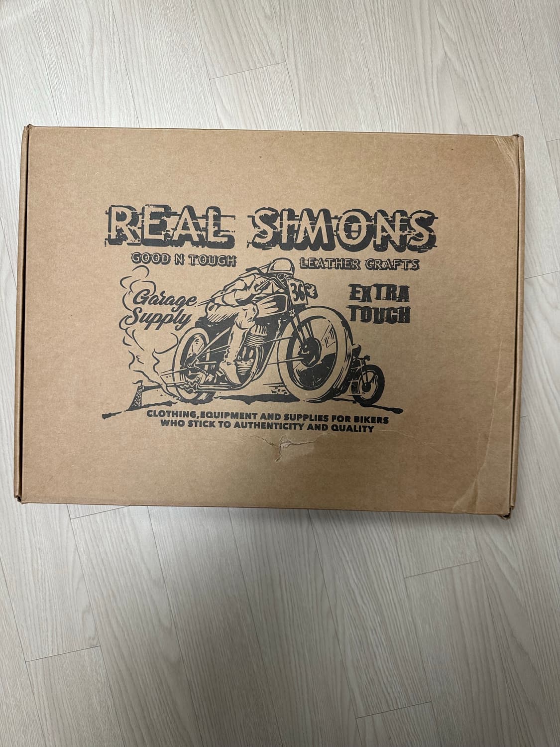 리얼시몬스 J-100 홀스하이드 레이싱자켓 2XL 새상품 상품이미지4