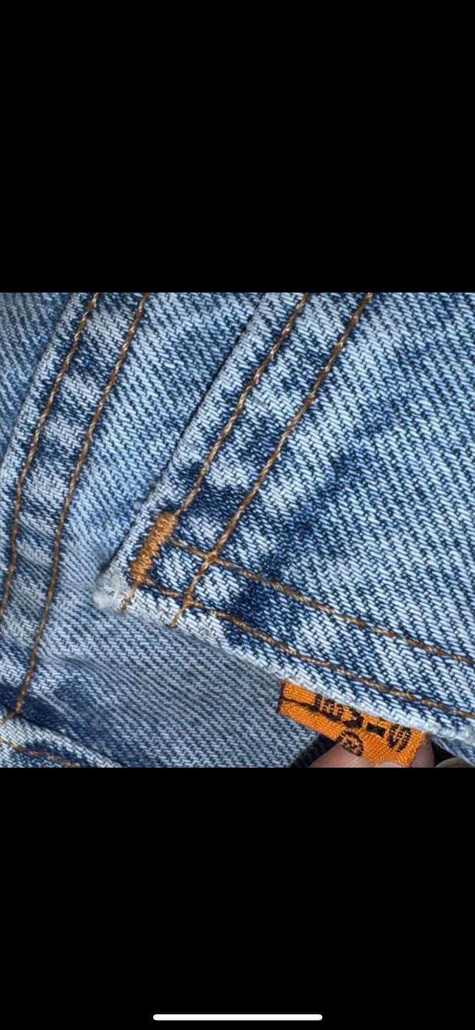 투티/0067 리바이스 517 청바지 연청 데님 팬츠 상품이미지6