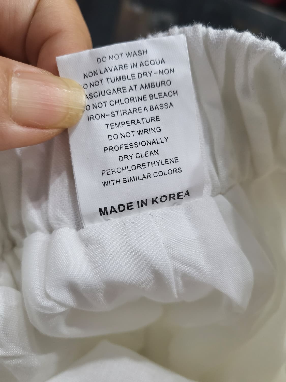 CONCORD 밴딩 레이스 와이드 팬츠(새상품) 상품이미지7