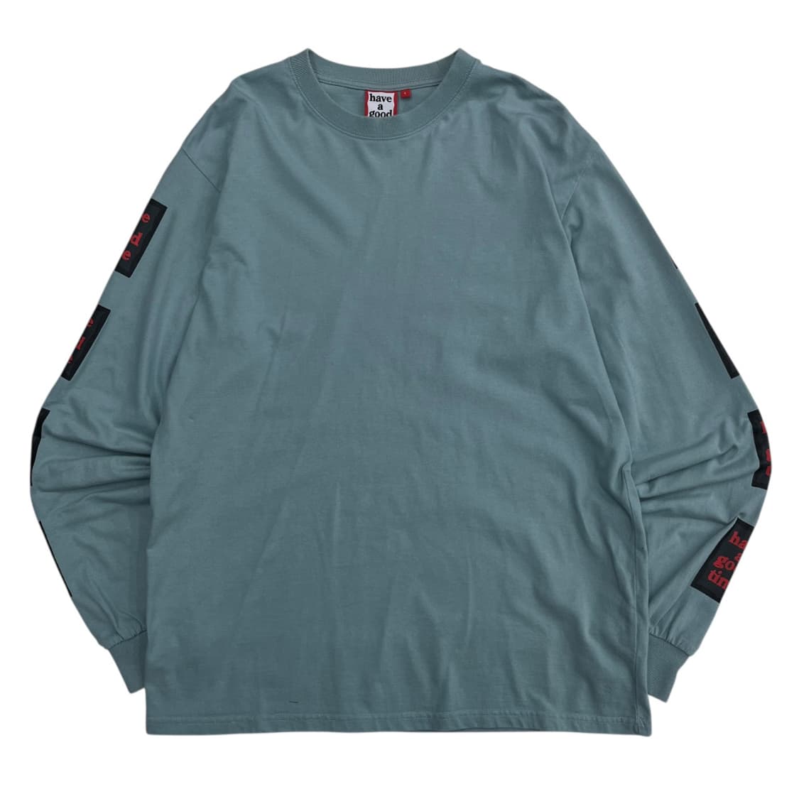 해브어굿타임 사이드로고 민트 롱슬리브 L 상품이미지3
