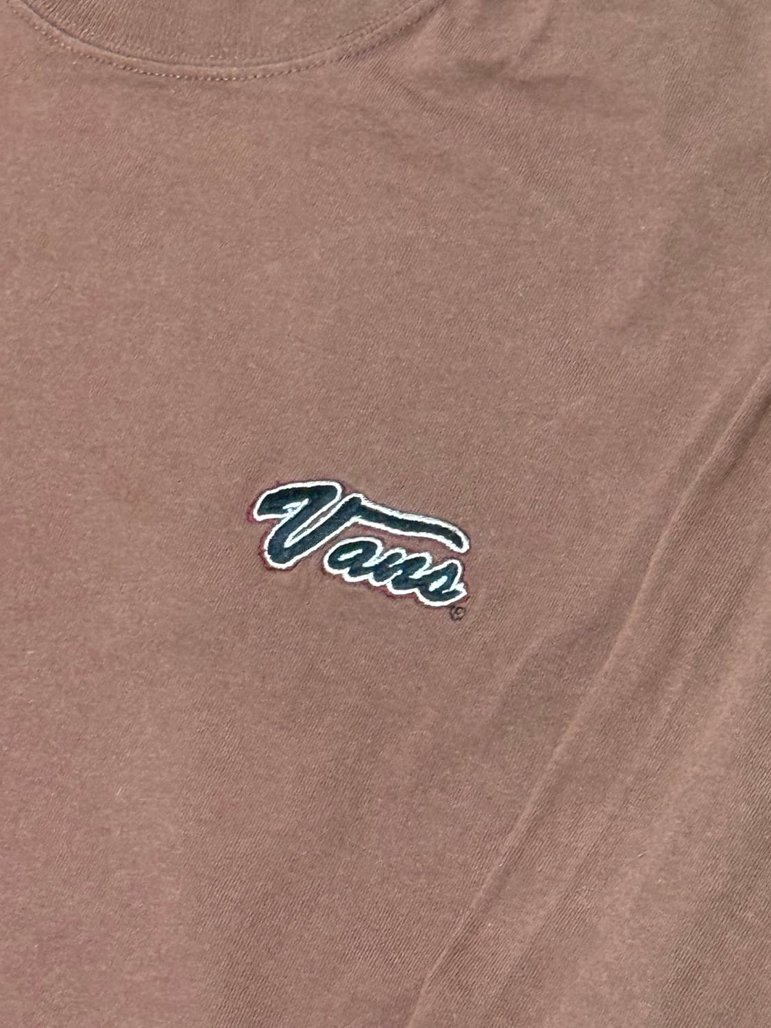 반스 스크립트 로고 롱슬리브 티셔트 90 usa fabric 상품이미지3