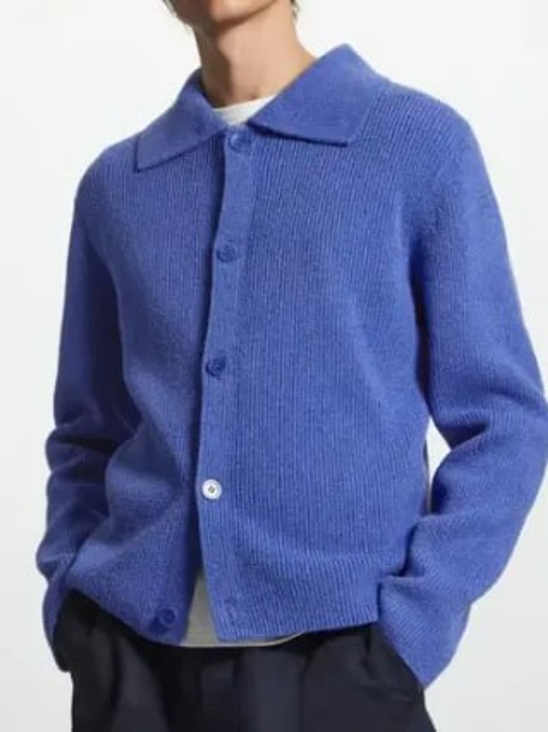 COS 코스 부클레 니트 가디건 S 상품이미지1