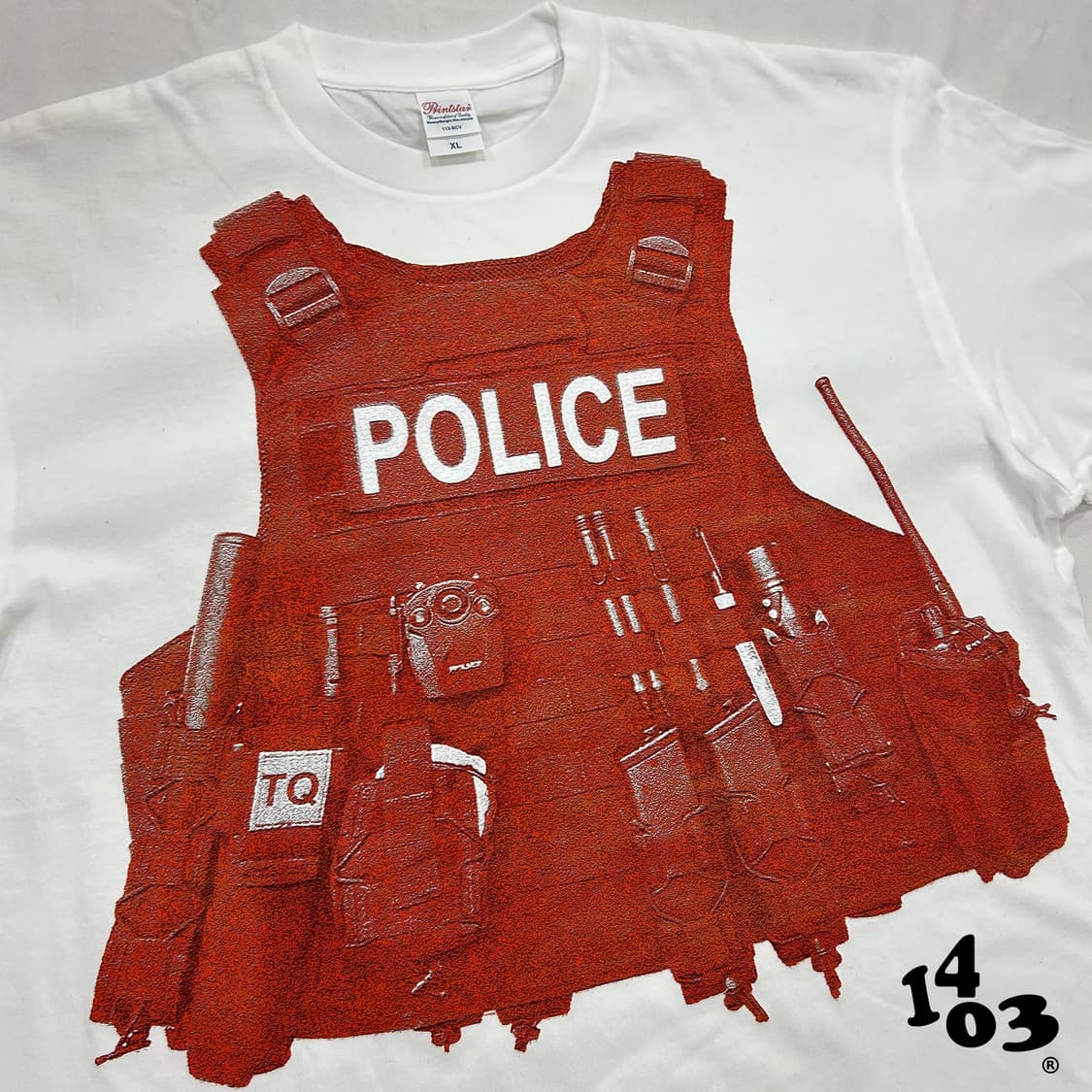 POLICE VEST 커스텀 반팔 🚓🚨 상품이미지2