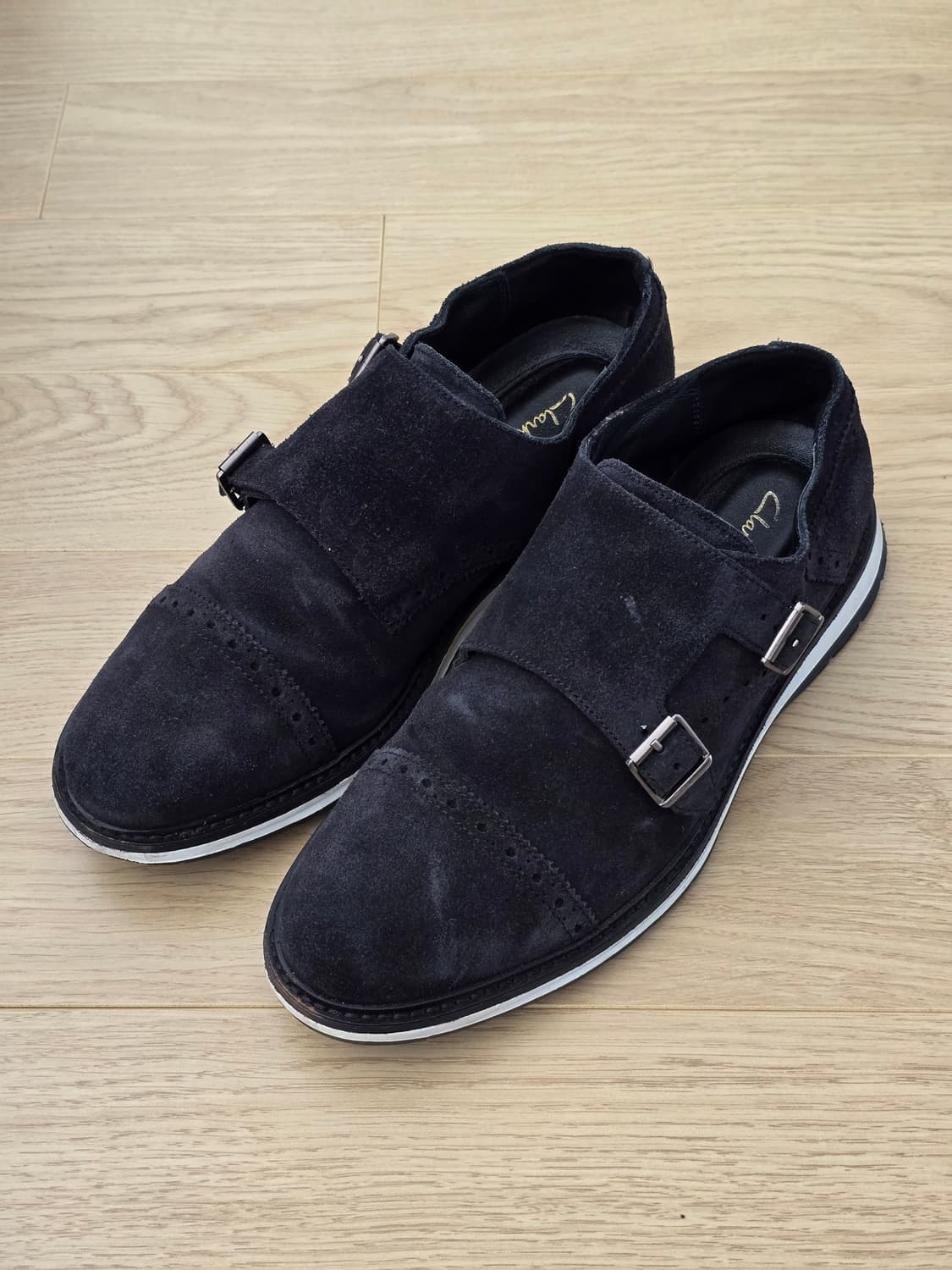 Clarks 클락스 챈트리 몽크 스웨이드 슈즈 245 상품이미지1