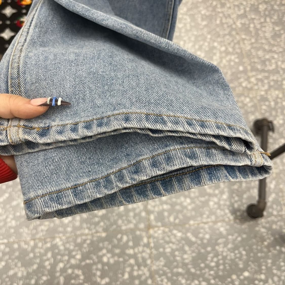 위캔더스 스트릿힙합 키치패치 카펜터 데님팬츠 30인치 C07836 상품이미지6