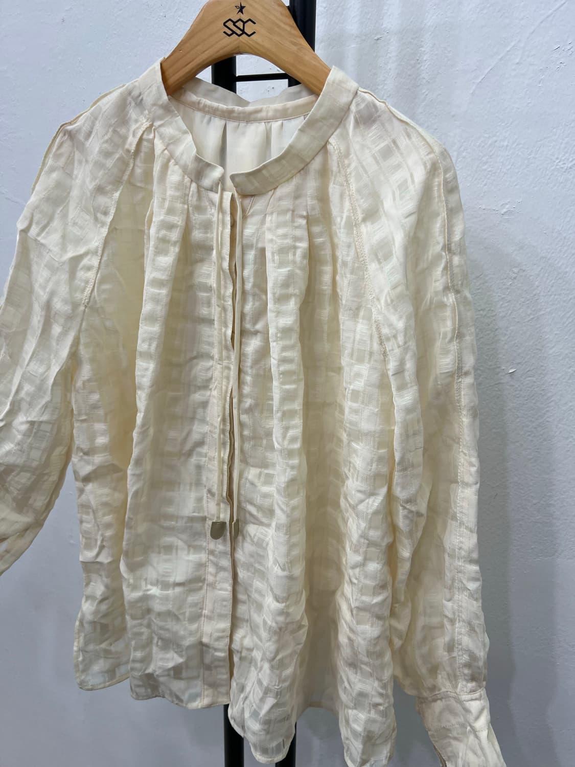 정품) 구호 여성 오버핏 블라우스셔츠 2 상품이미지3