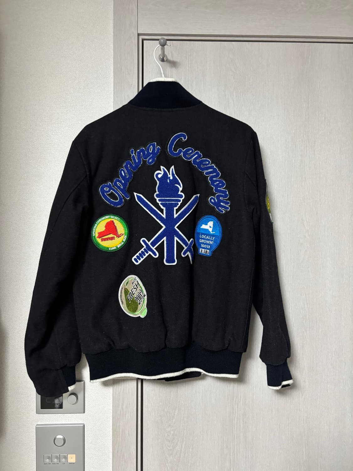 바시티 오픈패치 자켓 M 상품이미지2