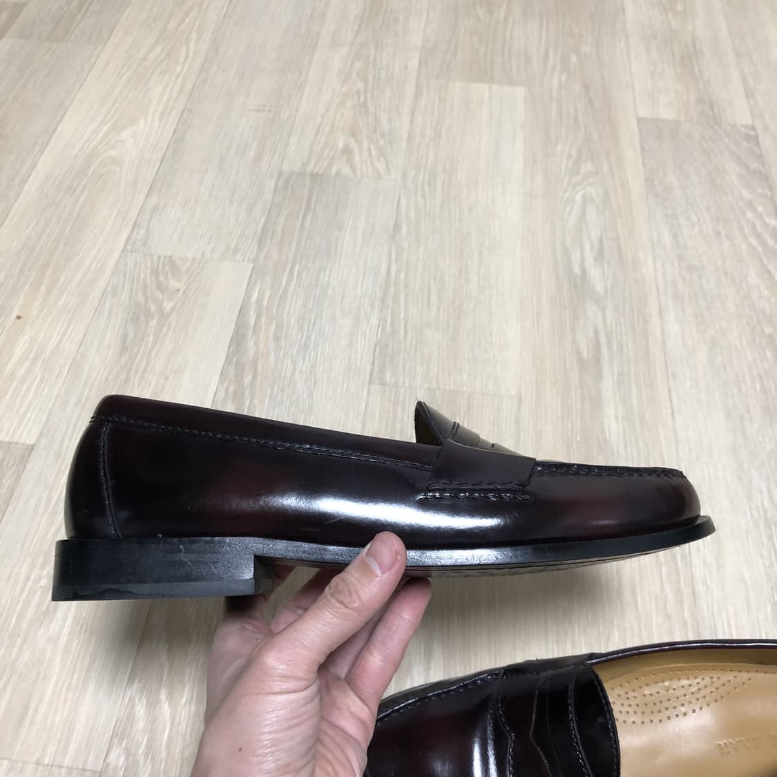 (265-270) 콜한 COLE HAAN 맨즈 핀치 페니 로퍼 버건디 상품이미지6