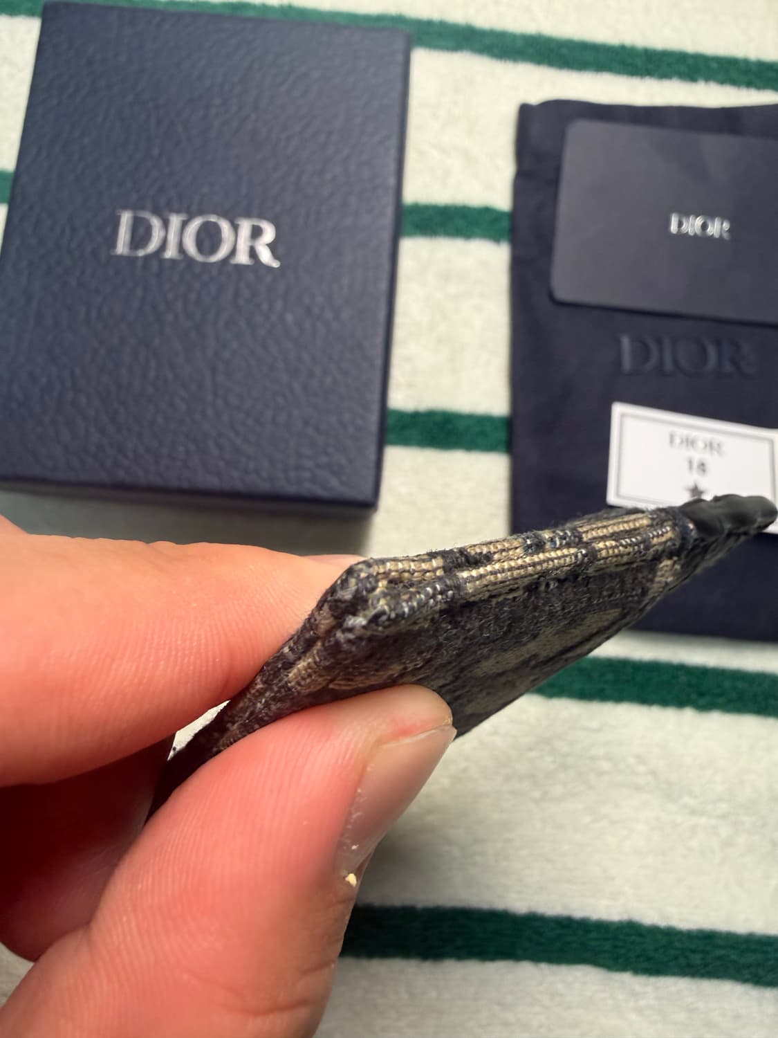 디올 오블리크 카드지갑 상품이미지7