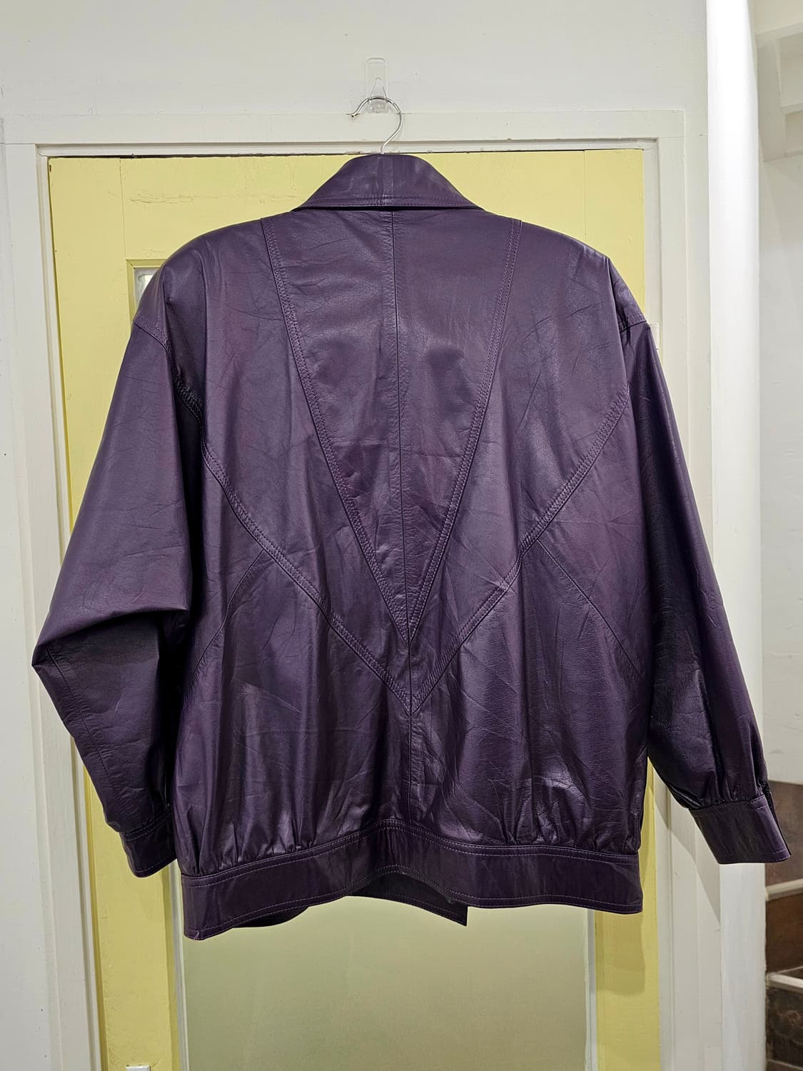 Echo 퍼플 램스킨 숏자켓 상품이미지7