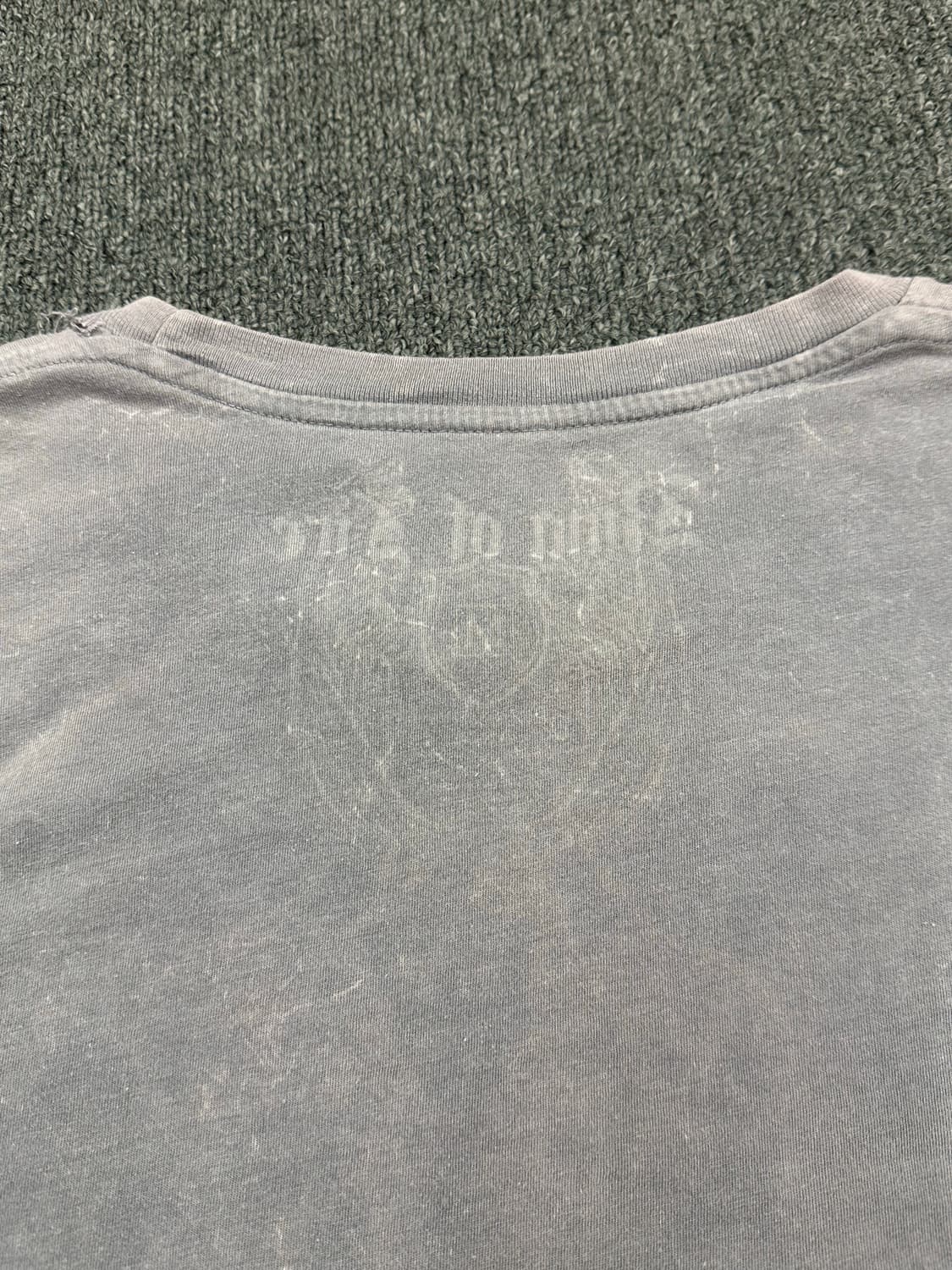 M)Ring of Fire 빈티지 십자가 프린팅 반팔 상품이미지7