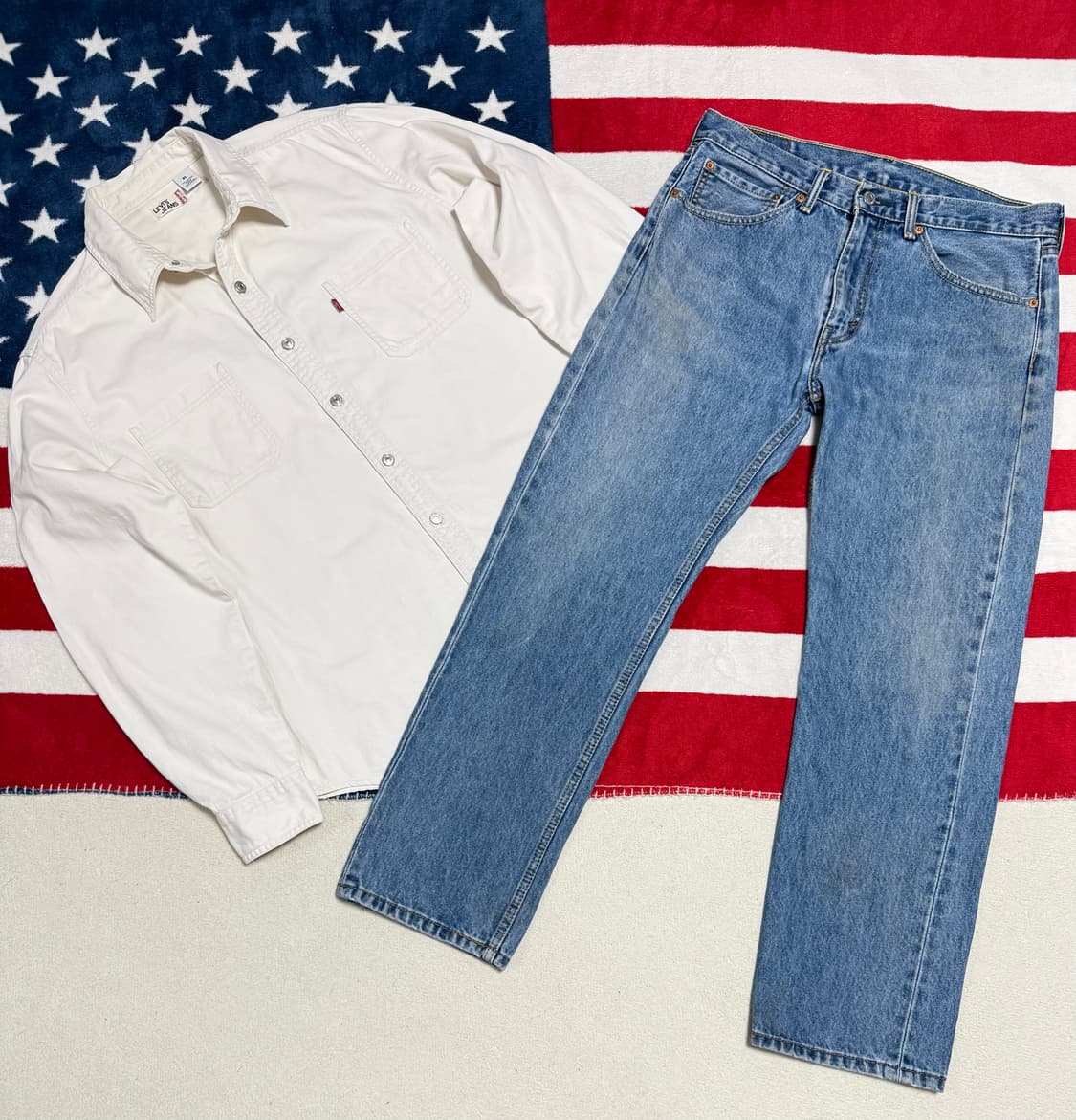 리바이스 데님워크셔츠 Levi’s Denim Work Shirt [XL] 상품이미지10