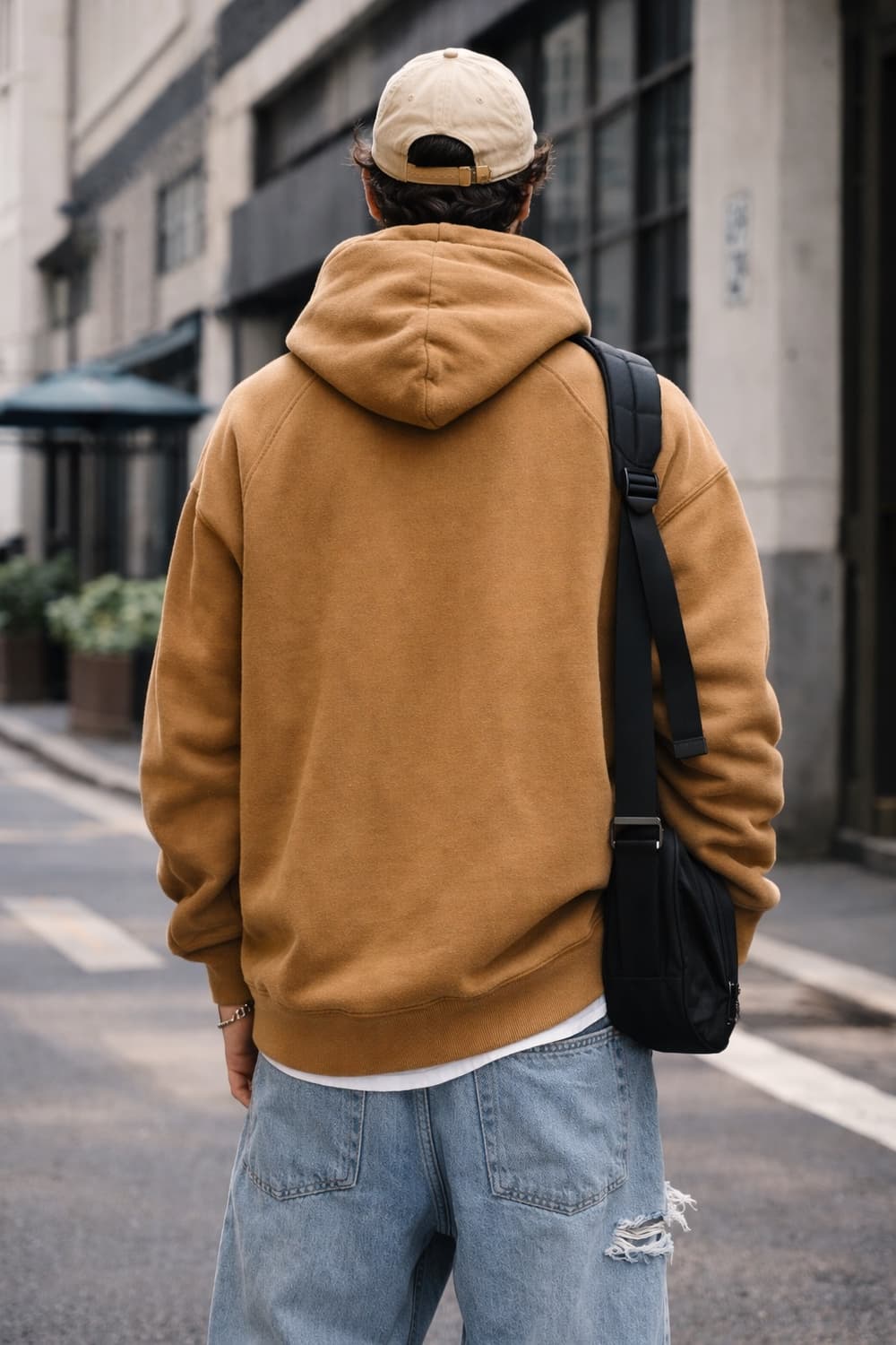 Carhartt 칼하트 브라운 클래식 후드 (카멜 브라운) 상품이미지2