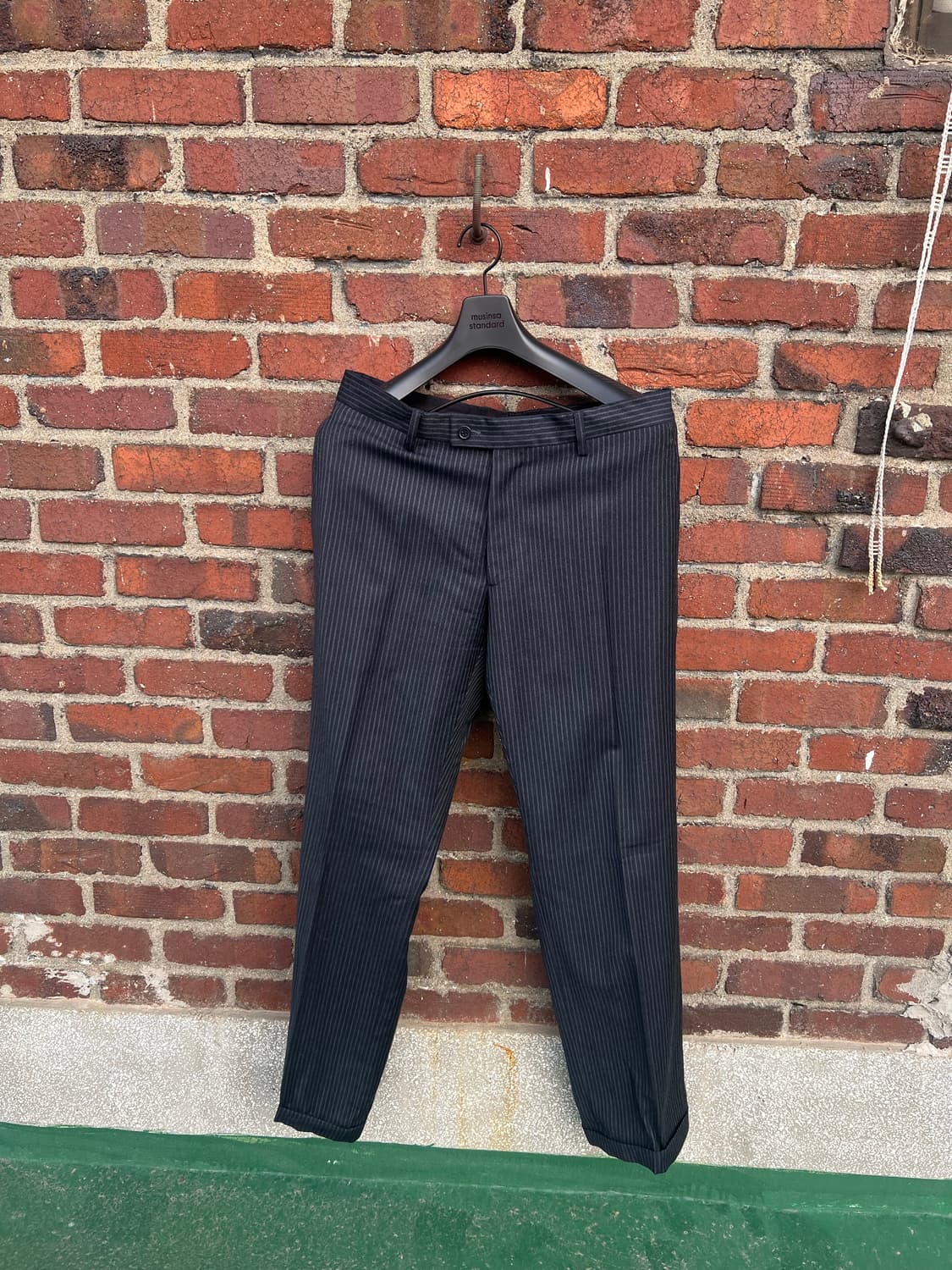 [ITALY MADE] 캘빈클라인 컬렉션 핀스트라이프 버진울 셋업 상품이미지8