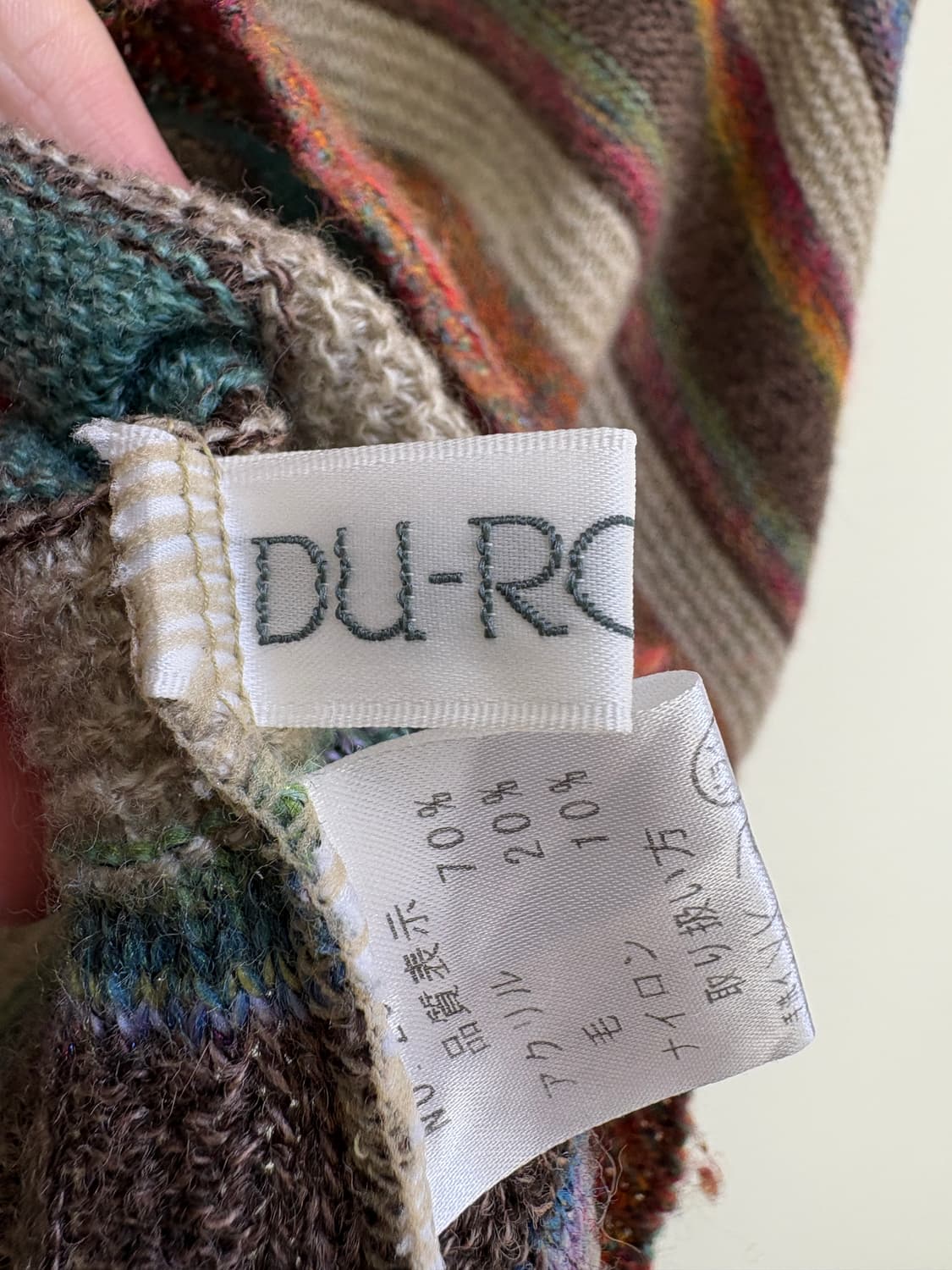 DU-RO-SET (Made in Japan) 니트 상품이미지6