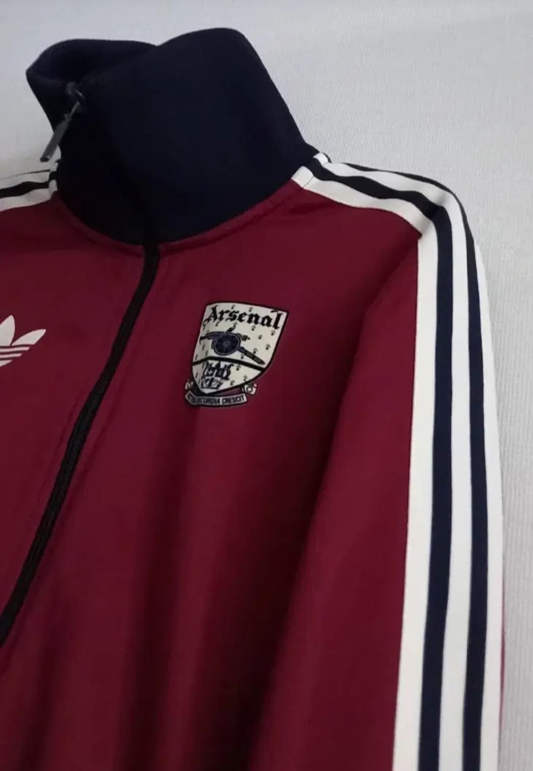 아디다스 희귀 아스날 버건디 트랙탑 저지 져지집업 100/L 상품이미지2