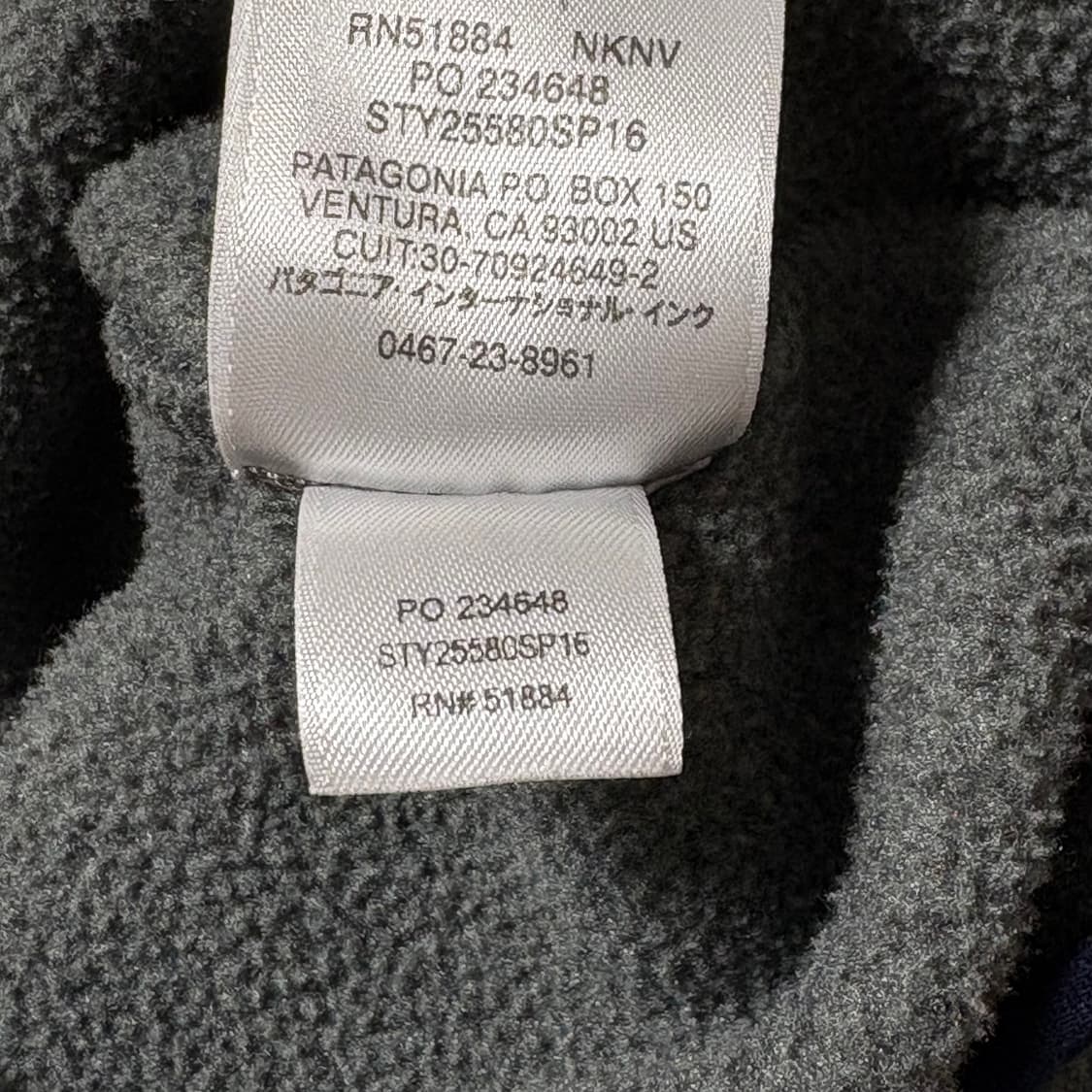 [S] 파타고니아 신칠라 니켈 상품이미지4