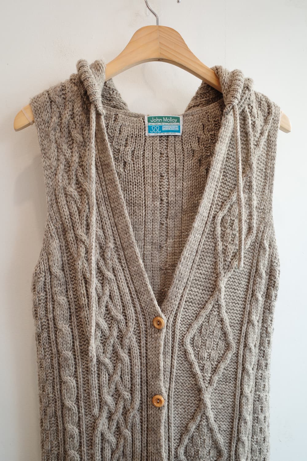 John Molly 존 몰리 롱 아란 니트 (MADE IN IRELAND 상품이미지2