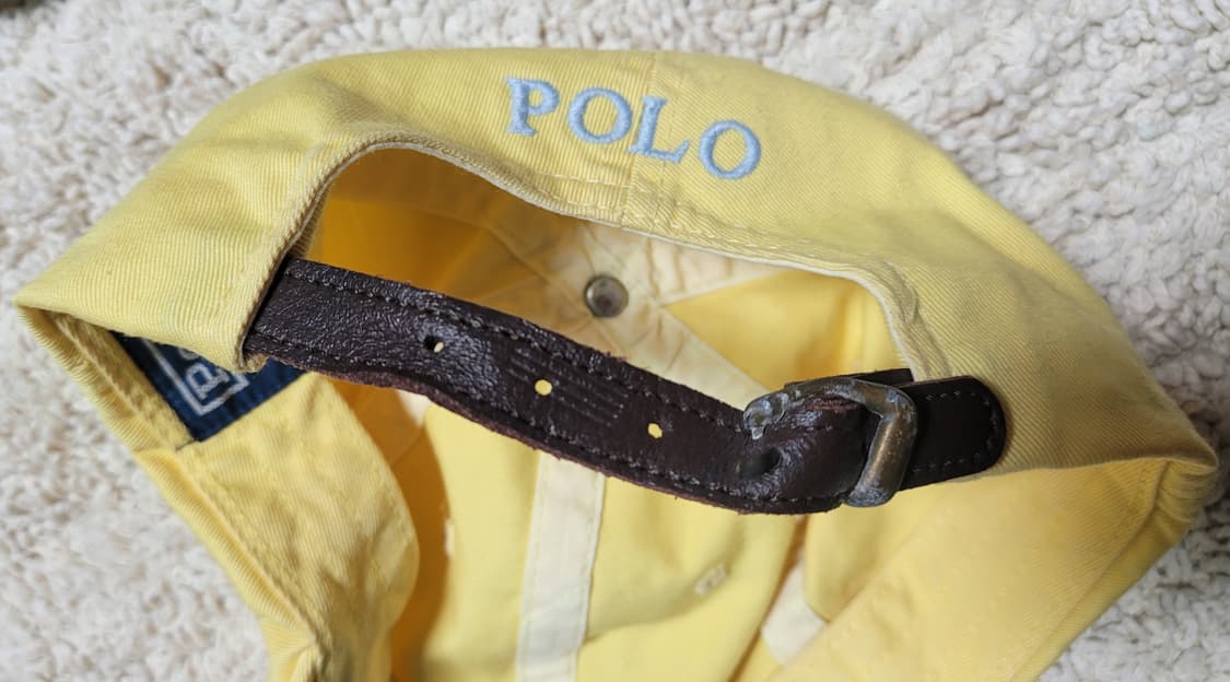폴로 옐로우 캡 상품이미지3