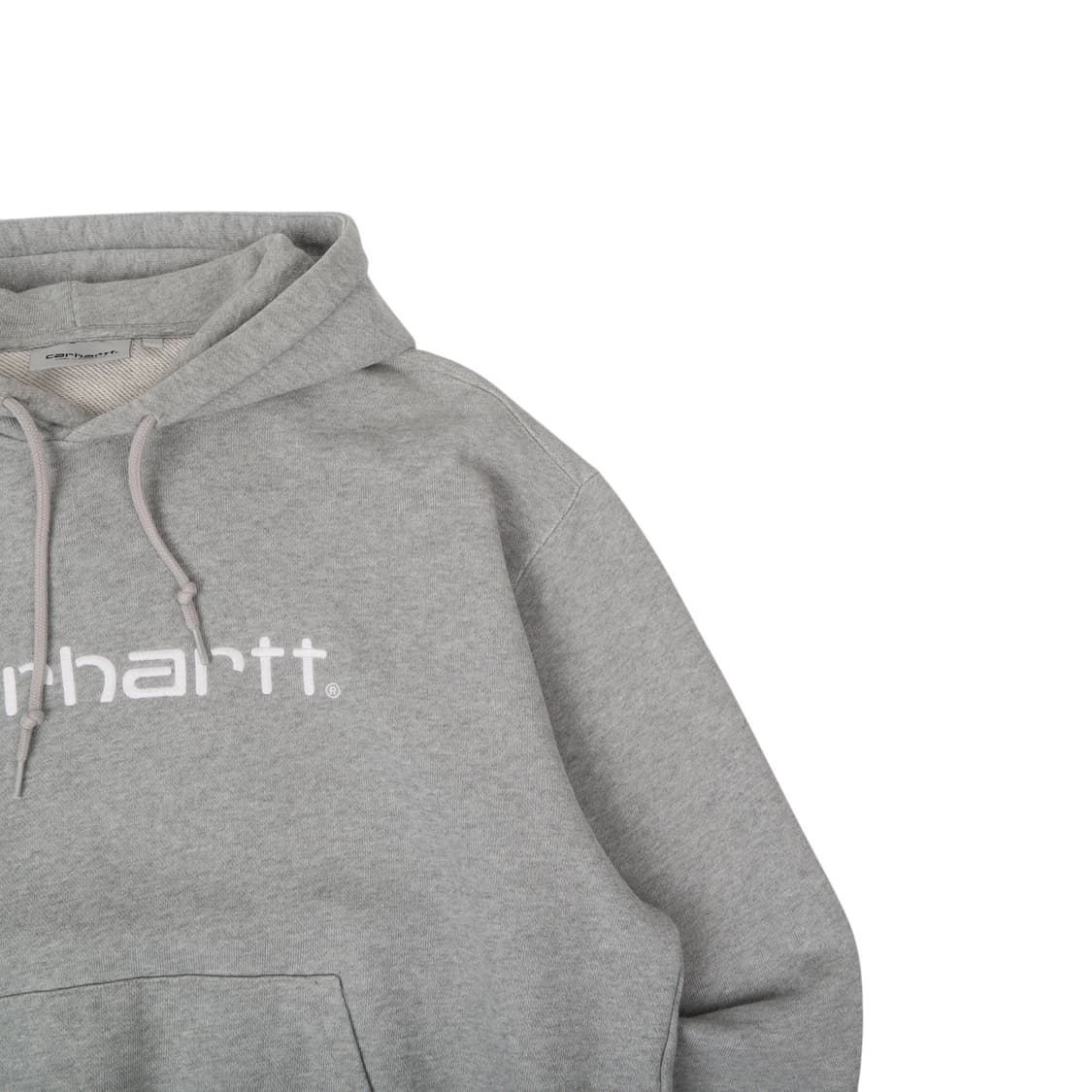 칼하트 윕 그레이 빅로고 후드티 상품이미지3