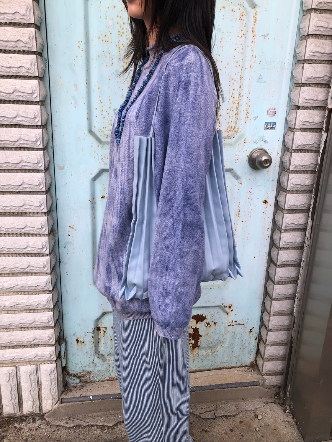 이세이미야케 타이다잉 스웨터 상품이미지1