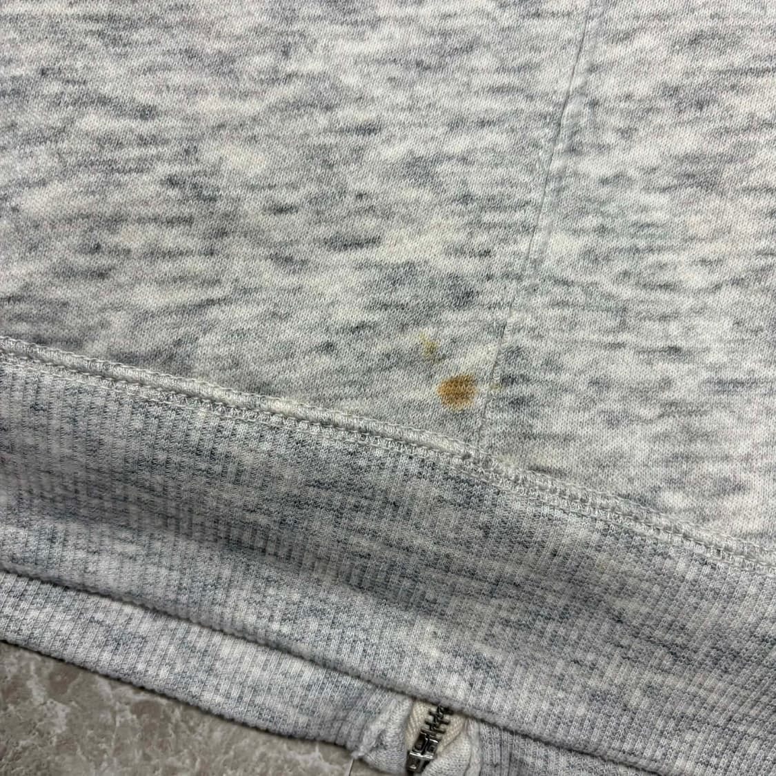 홀리스터 y2k 양털 울프죠 그레이 스웻 후드집업 희귀져지(M) 상품이미지10