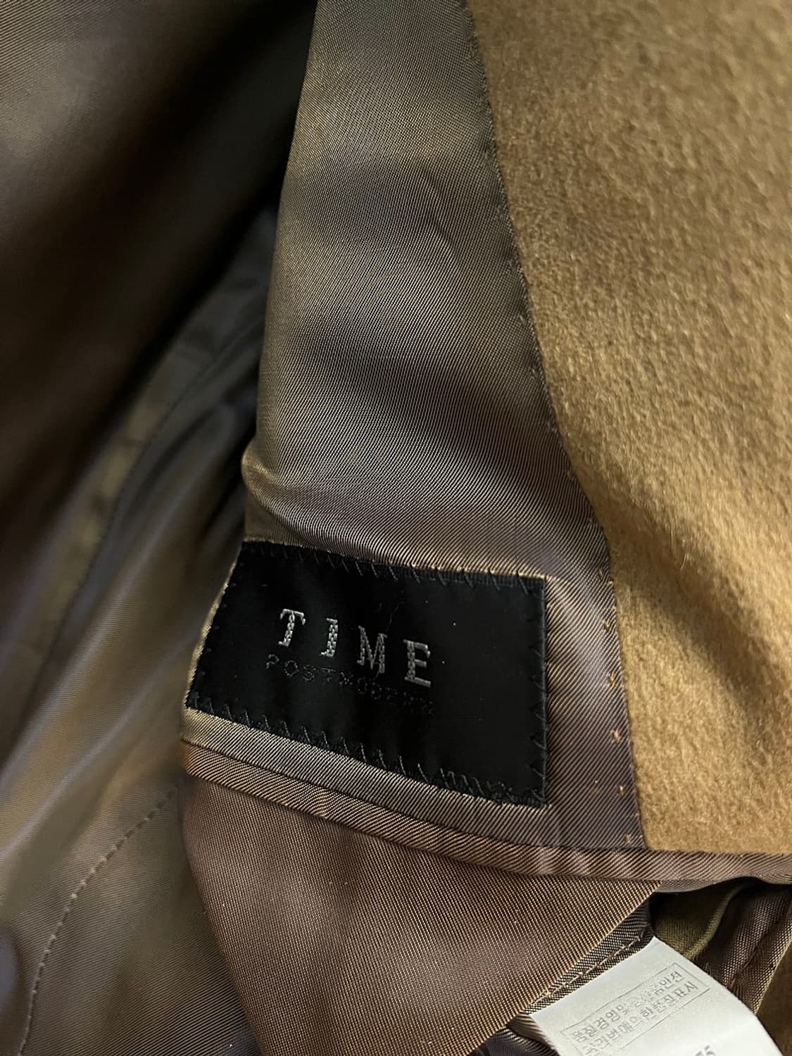 95) 타임 카멜 캐시미어100% 자켓  상품이미지8