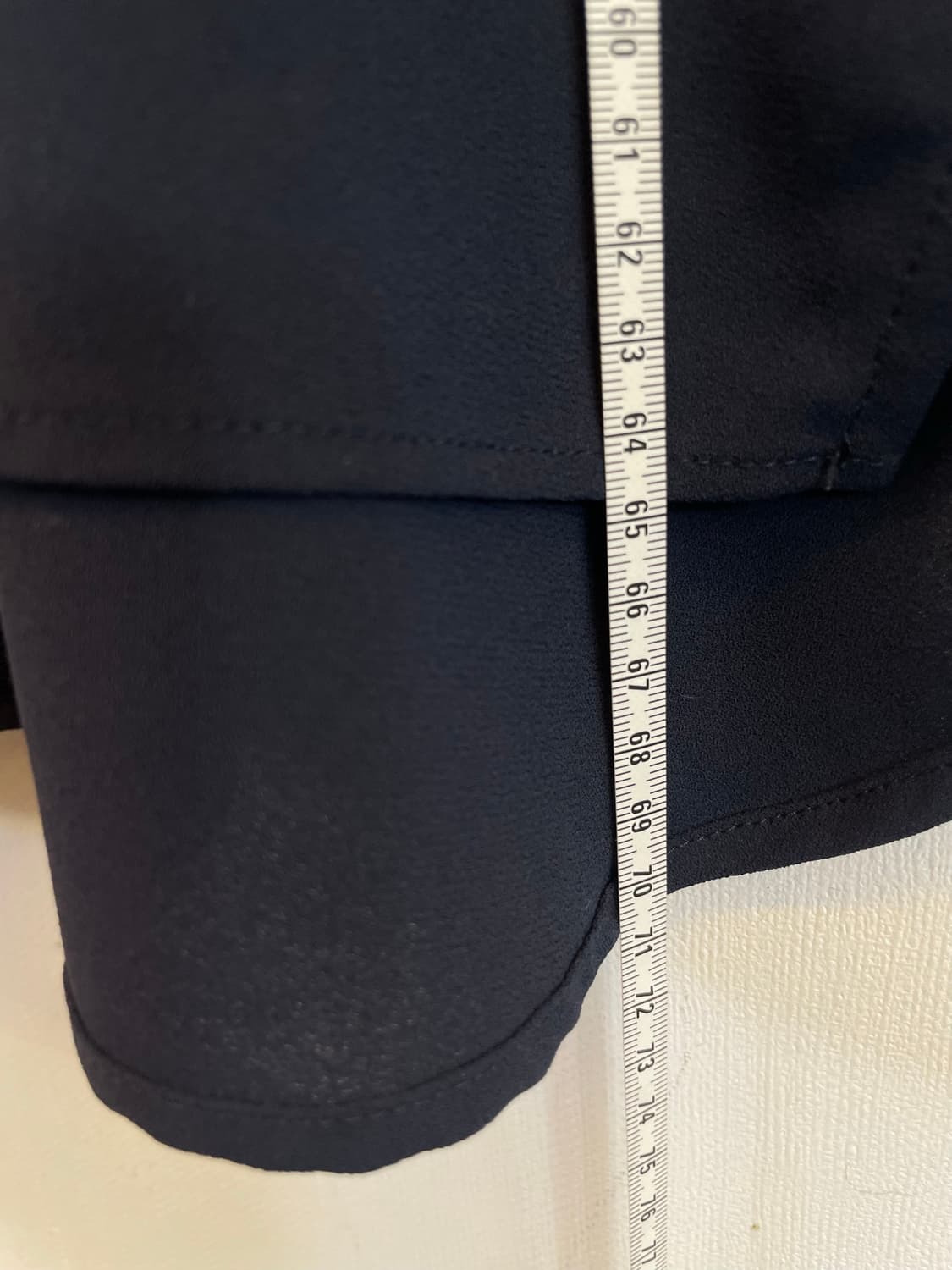 모조에스핀 네이비 블라우스 66:) 하객룩오피스룩출근룩면접룩데이트룩 상품이미지6