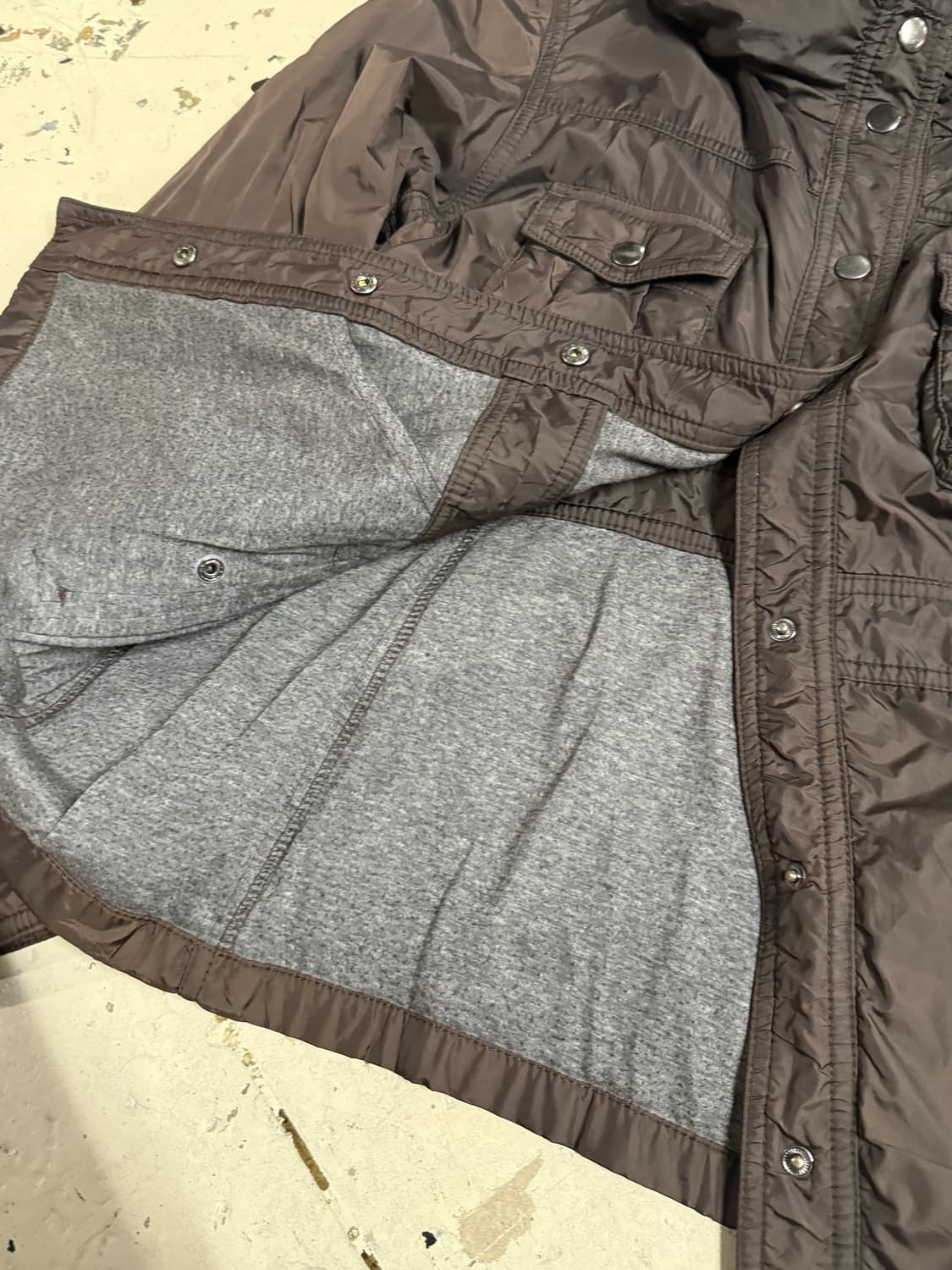 high-neck pocket detail nylon hood jk 상품이미지9