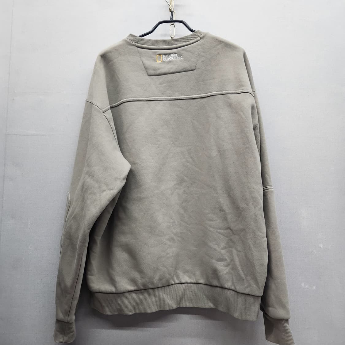 내셔널지오그래픽 로고와펜 맨투맨 M(XL) 상품이미지5