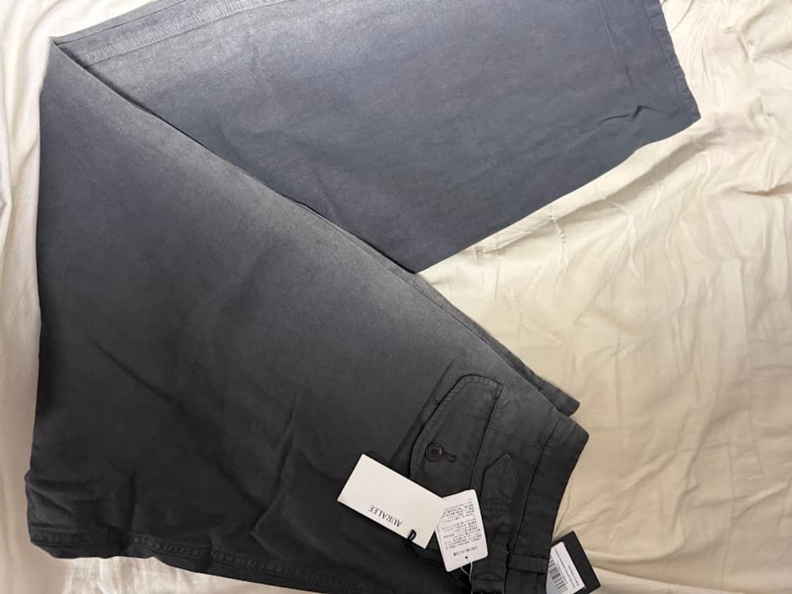 오라리 핀스 다이드 팬츠 상품이미지2