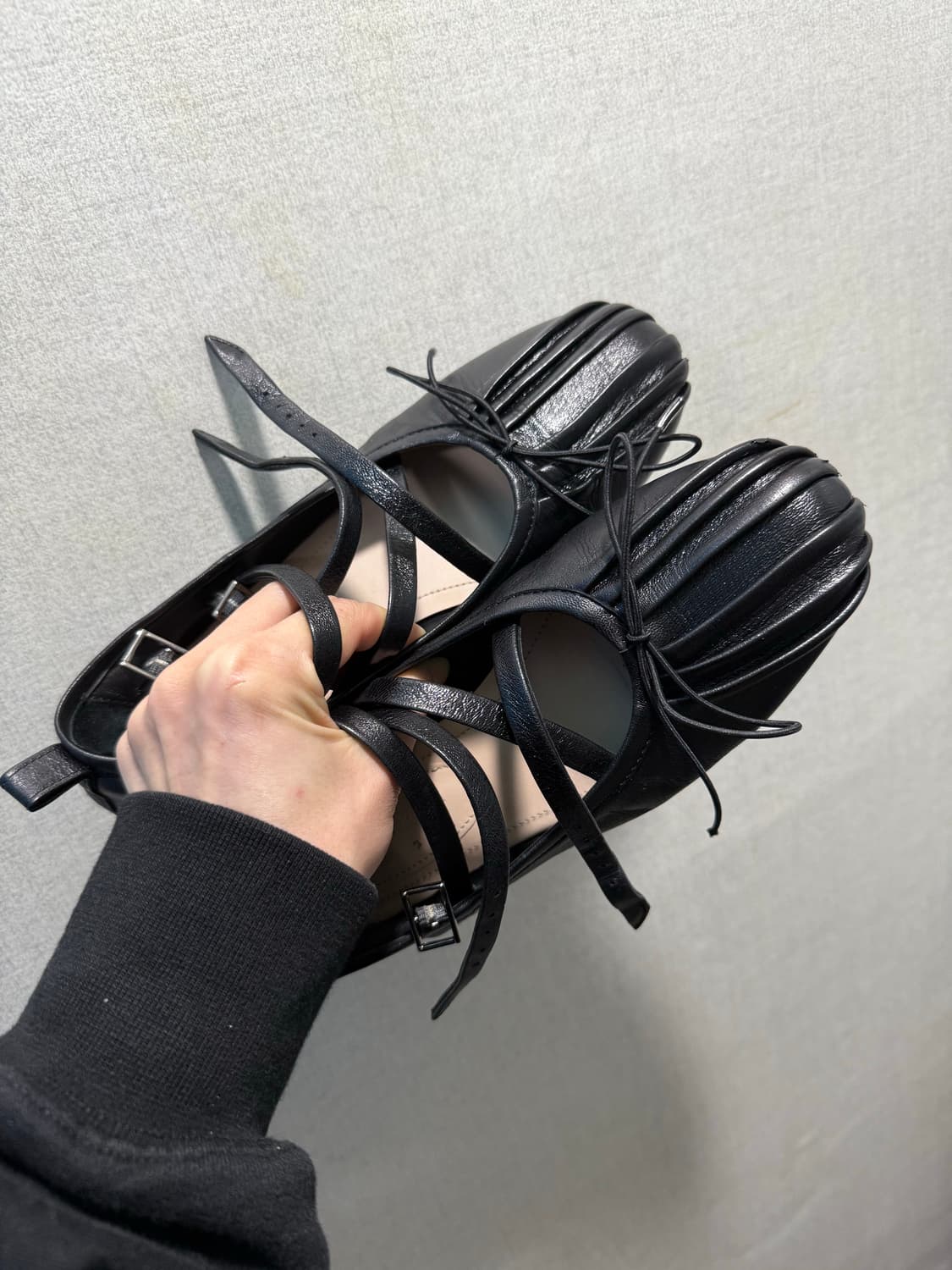 (시몬 로샤) 발레리나 플랫 슈즈 35 상품이미지7