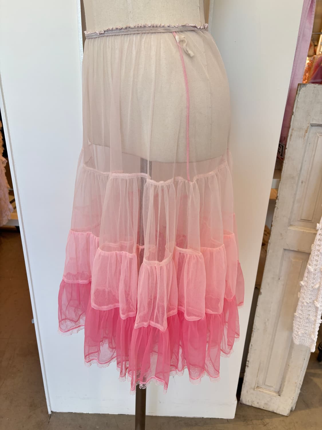 USA vintage 핑크 페티코트 상품이미지6