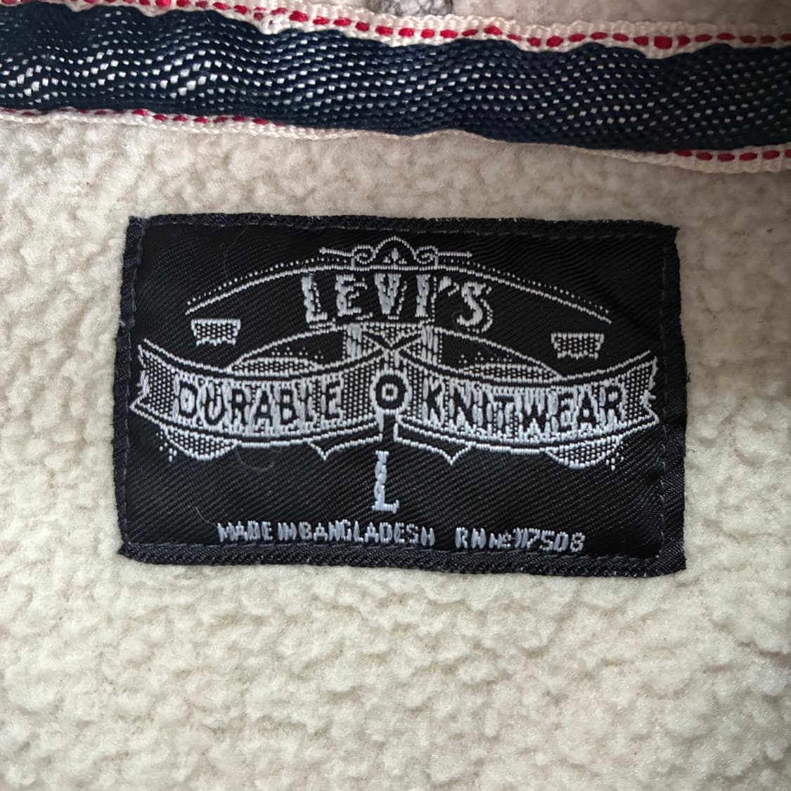 Levis  리바이스 와플 코튼 후드집업 상품이미지5