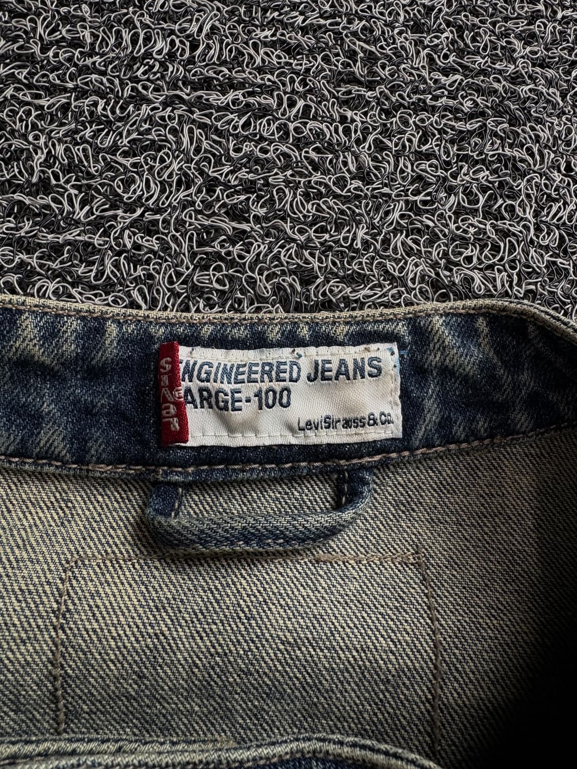 리바이스 엔지니어드 진스 데님 바이커 자켓 2881 상품이미지4