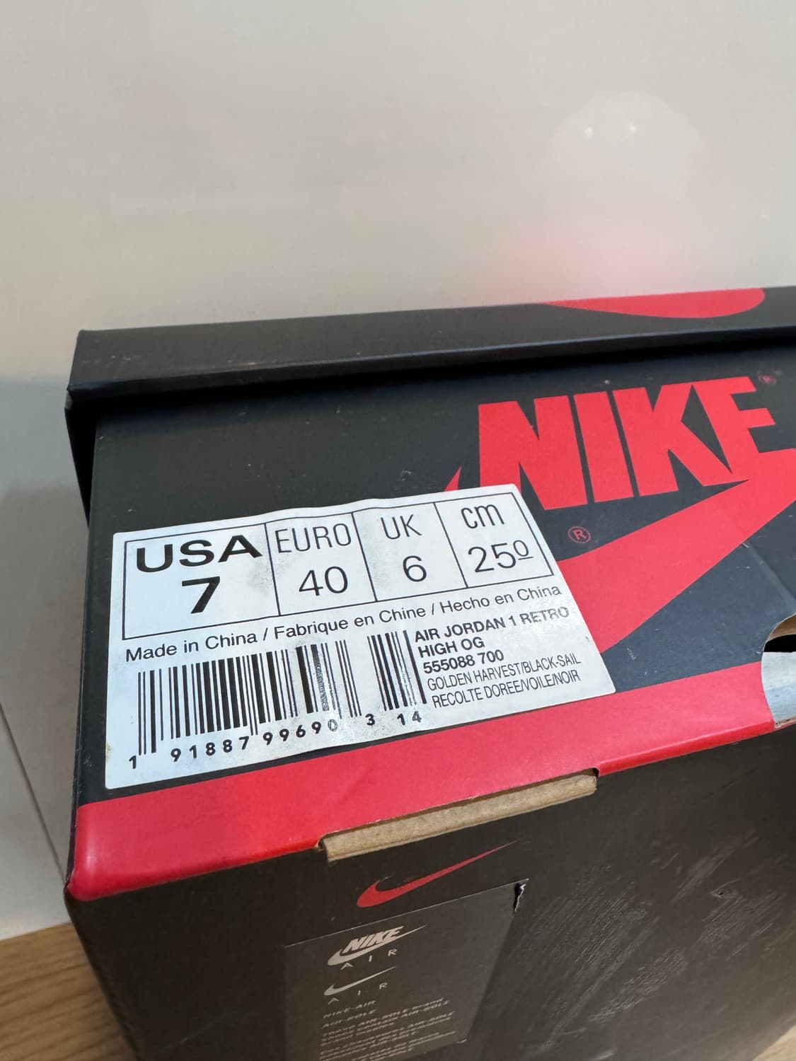 나이키 에어 조던 1 하이 OG 루키 250 상품이미지8