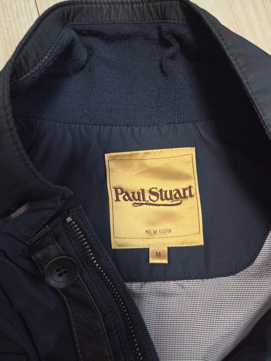 [정품/상태A] 폴스튜어트(Paul Stuart) 뉴욕 - 가죽 트림 나 상품이미지3